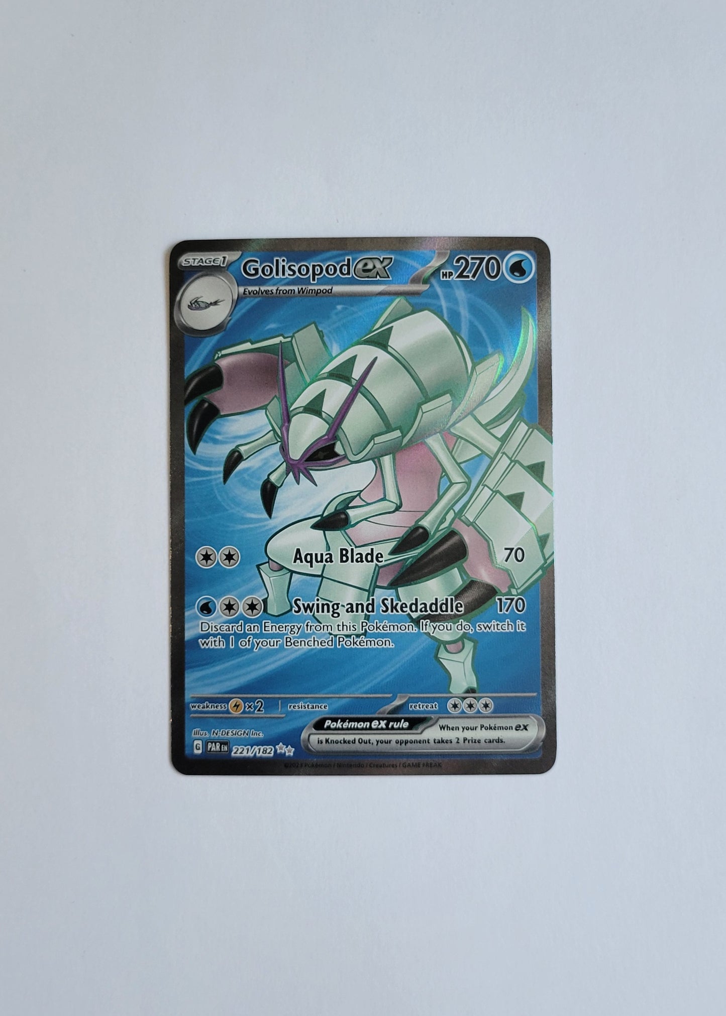 Golisopod ex 221/182 - Paradox Rift