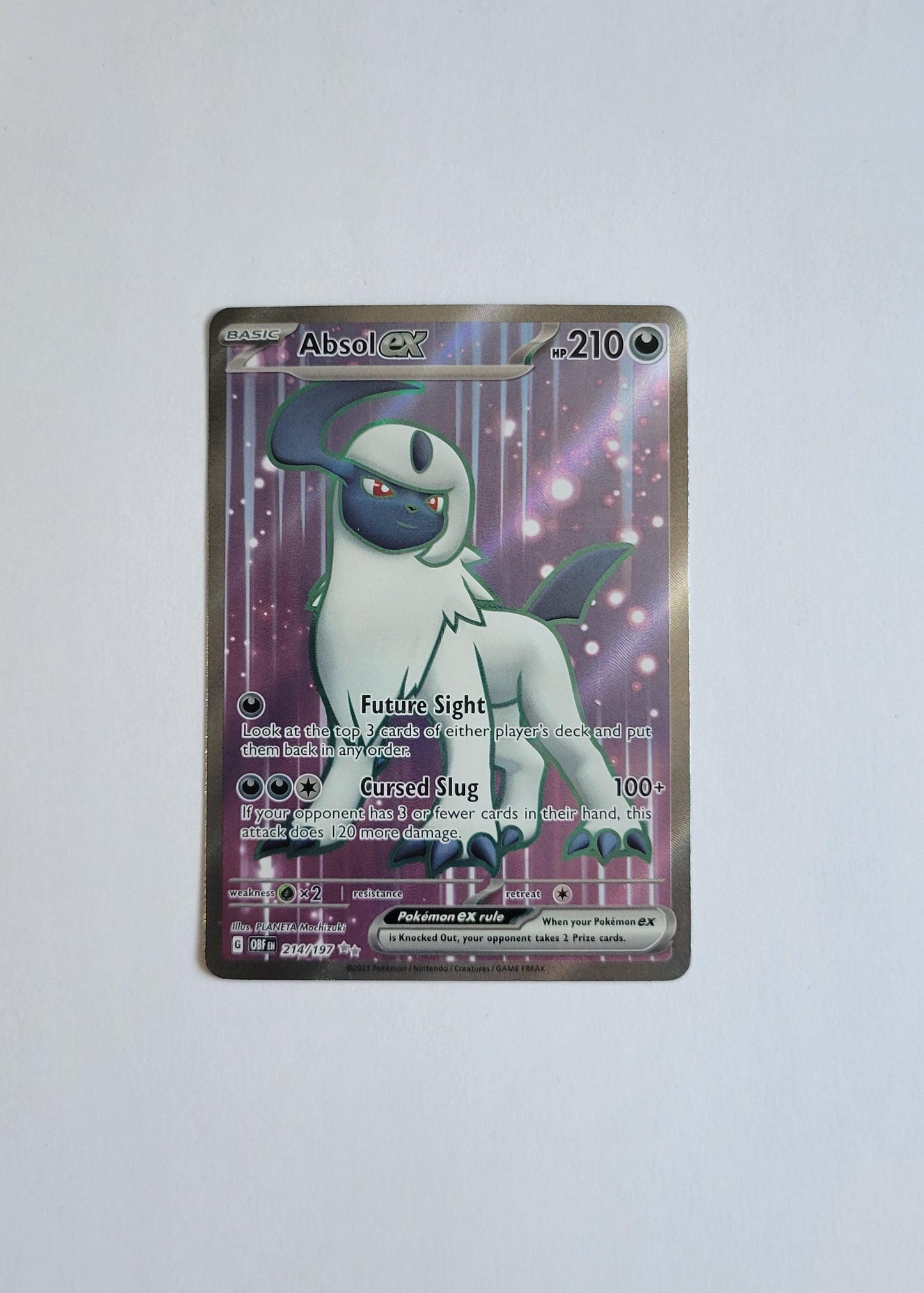 Absol ex 214/197 - Obsidian Flames