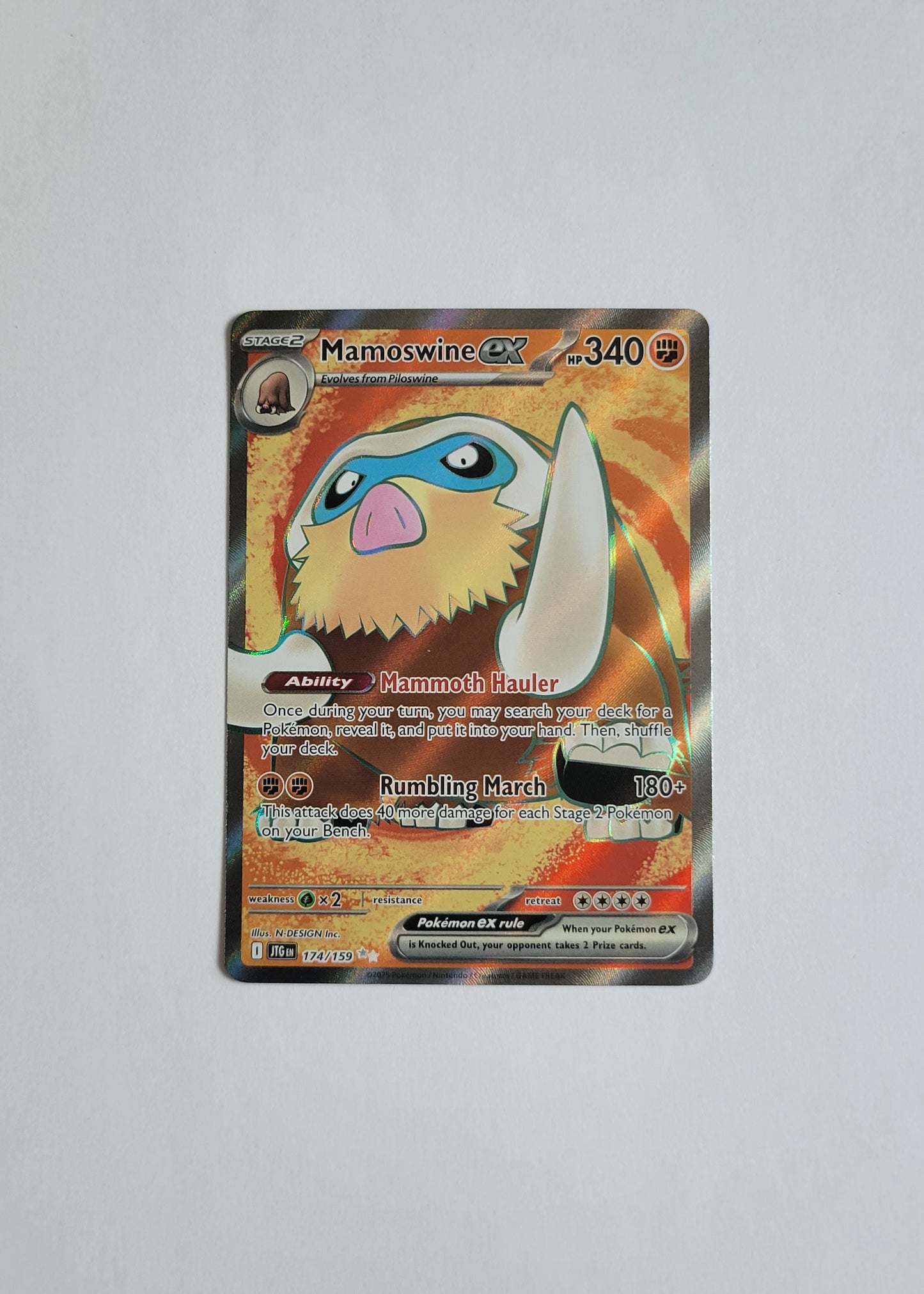 Mamoswine ex 174/159 - Journey Together