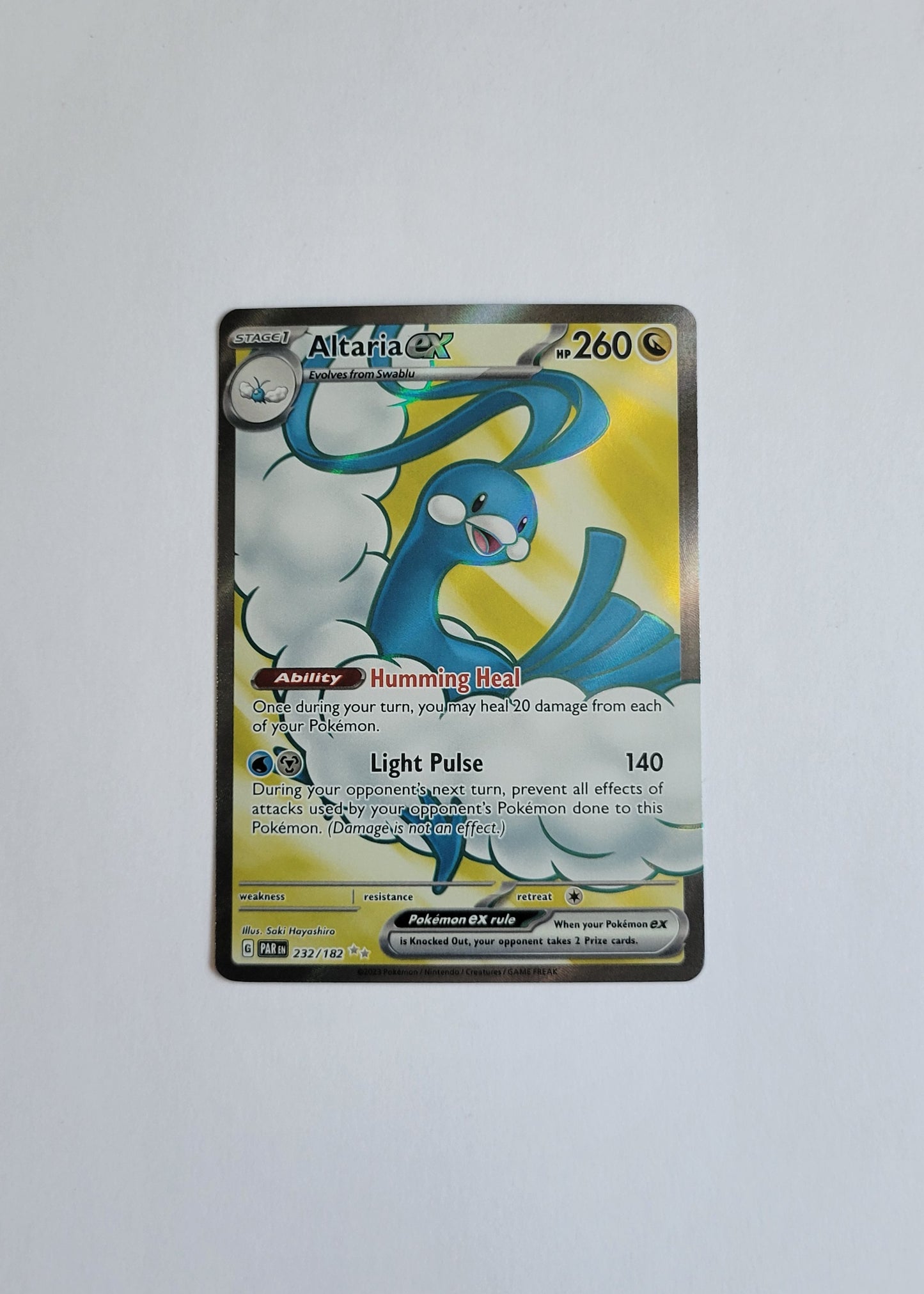 Altaria ex 232/182 - Paradox Rift
