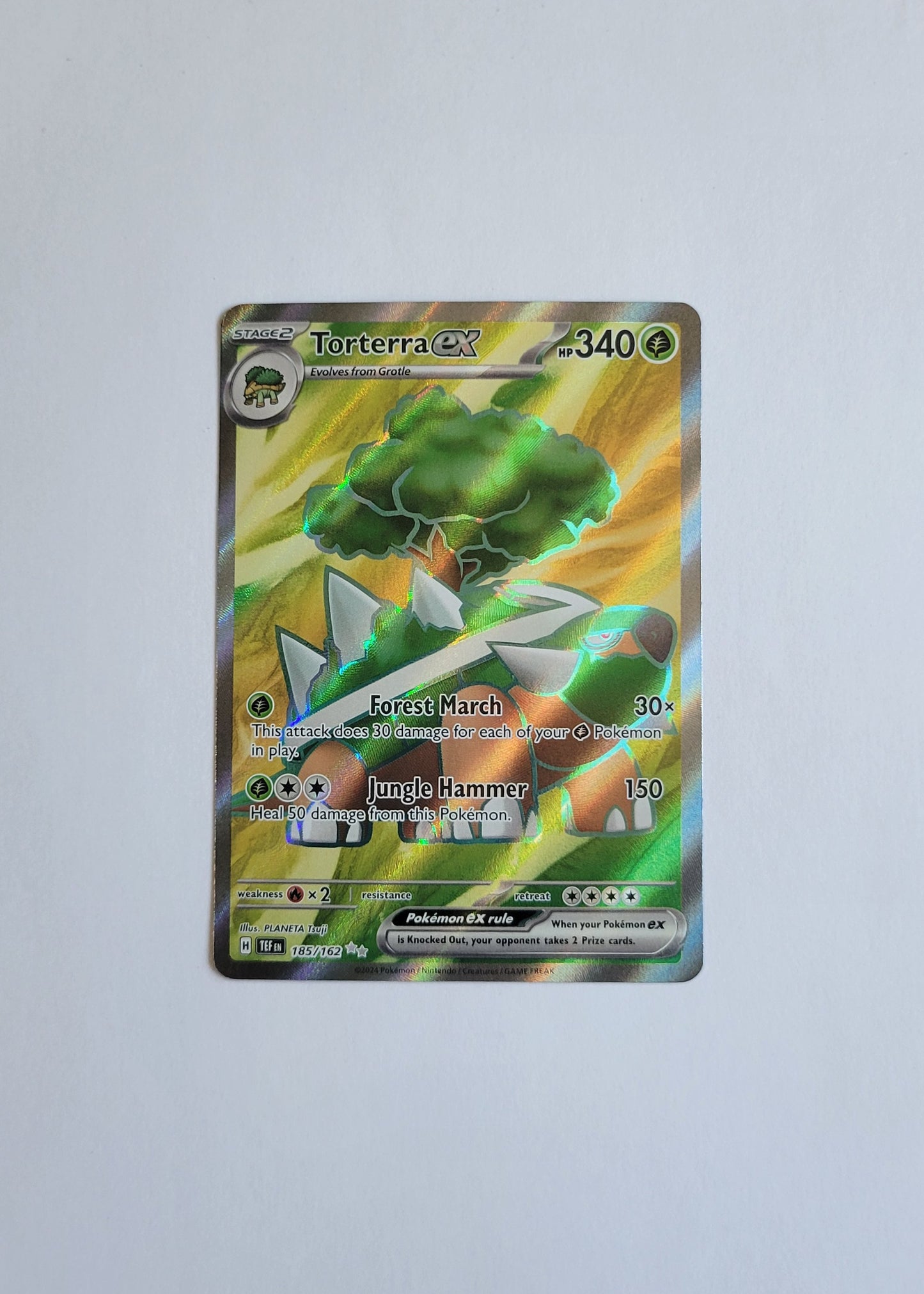 Torterra ex 185/162 - Temporal Forces