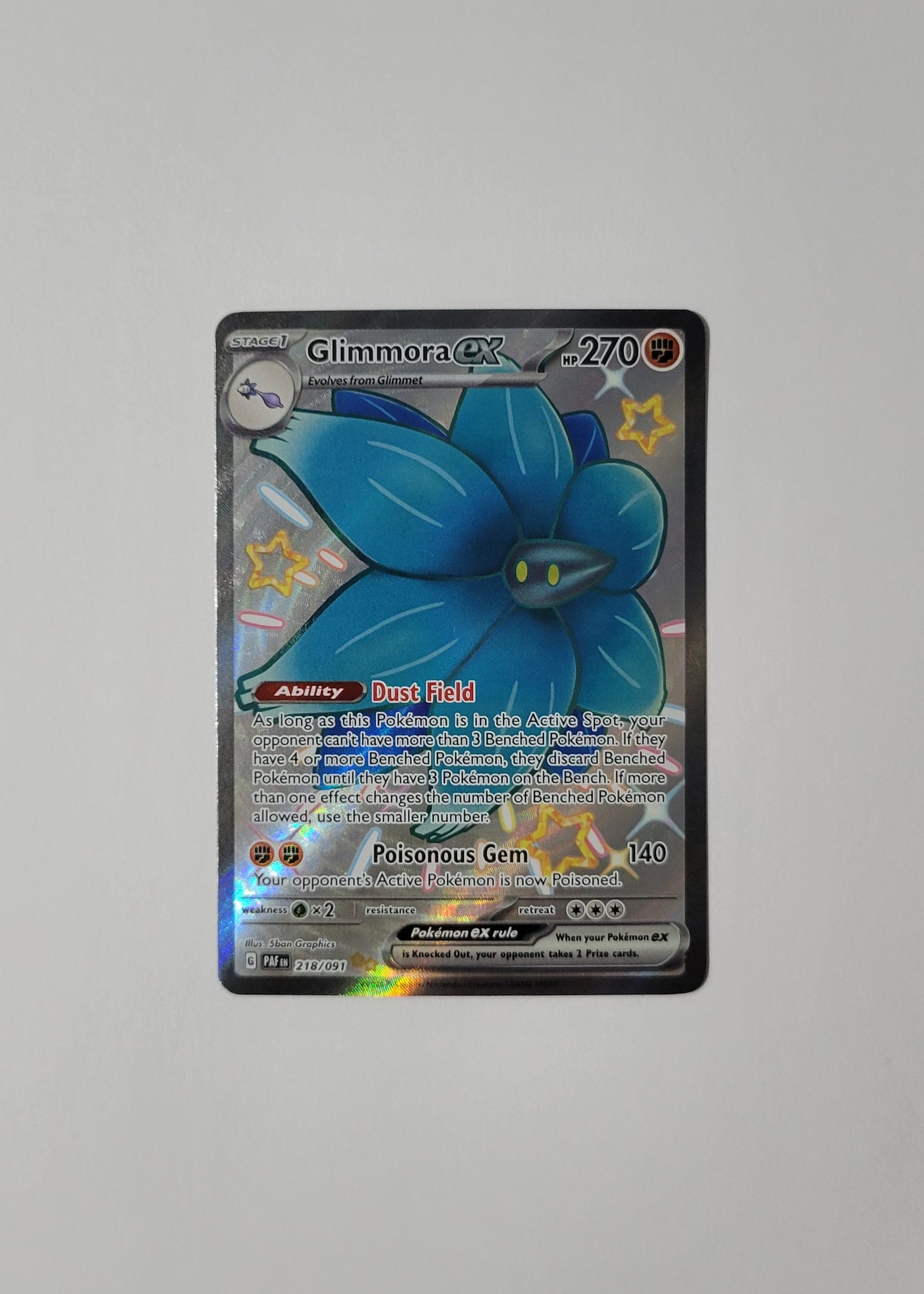 Glimmora ex 218/091 - Paldean Fates