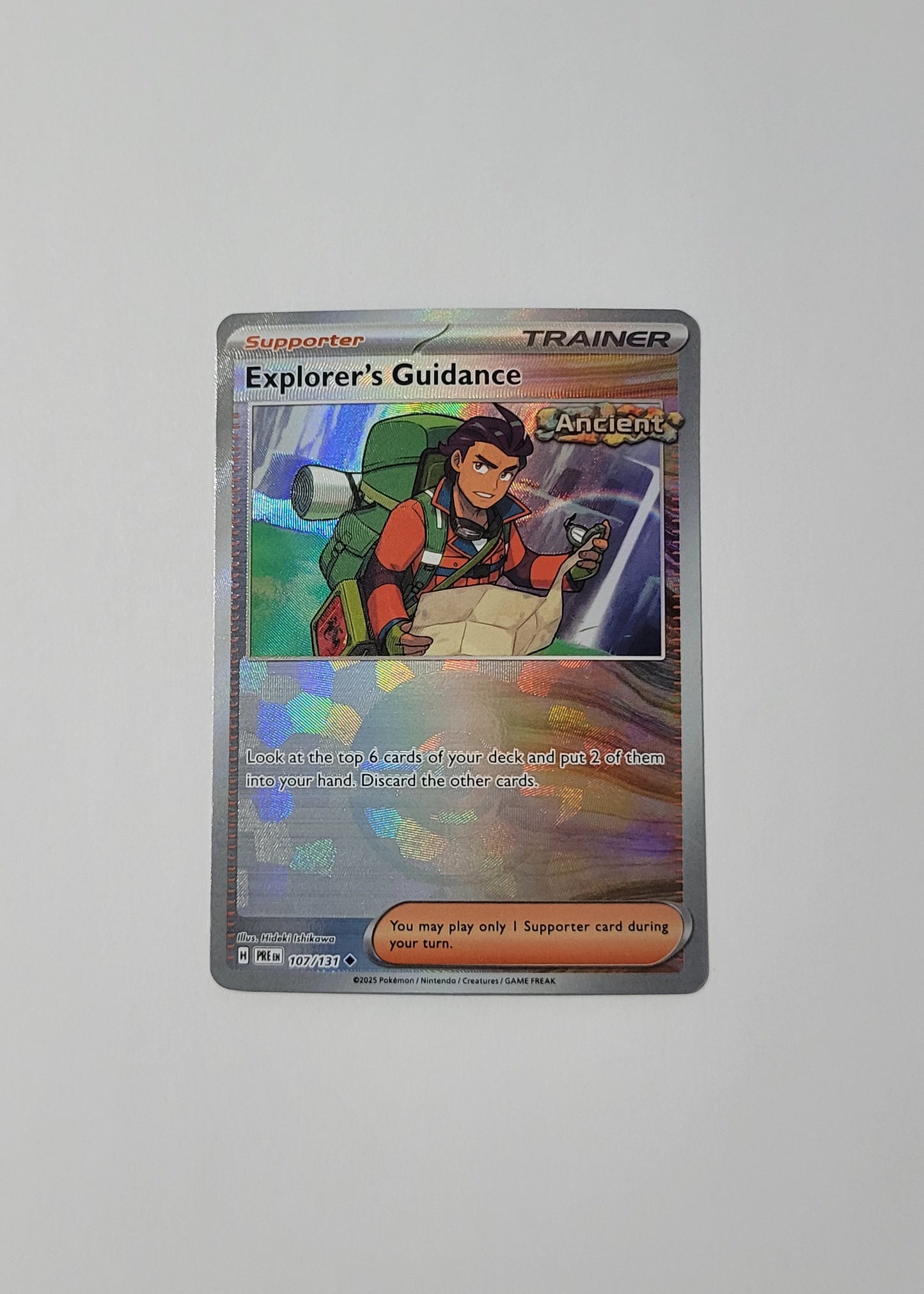Explorer's Guidance 107/131 (Poké Ball) - Prismatic Evolutions