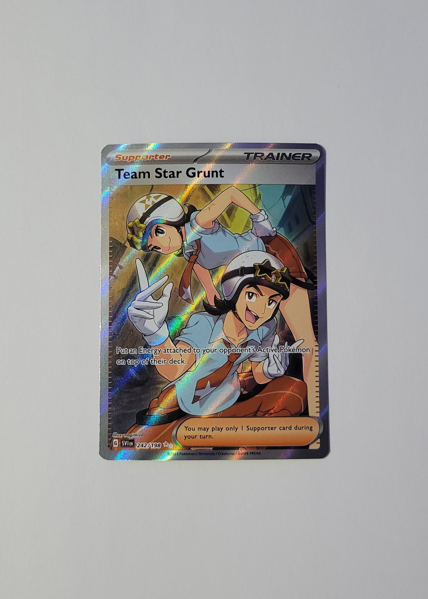Team Star Grunt 242/198 - Scarlet & Violet