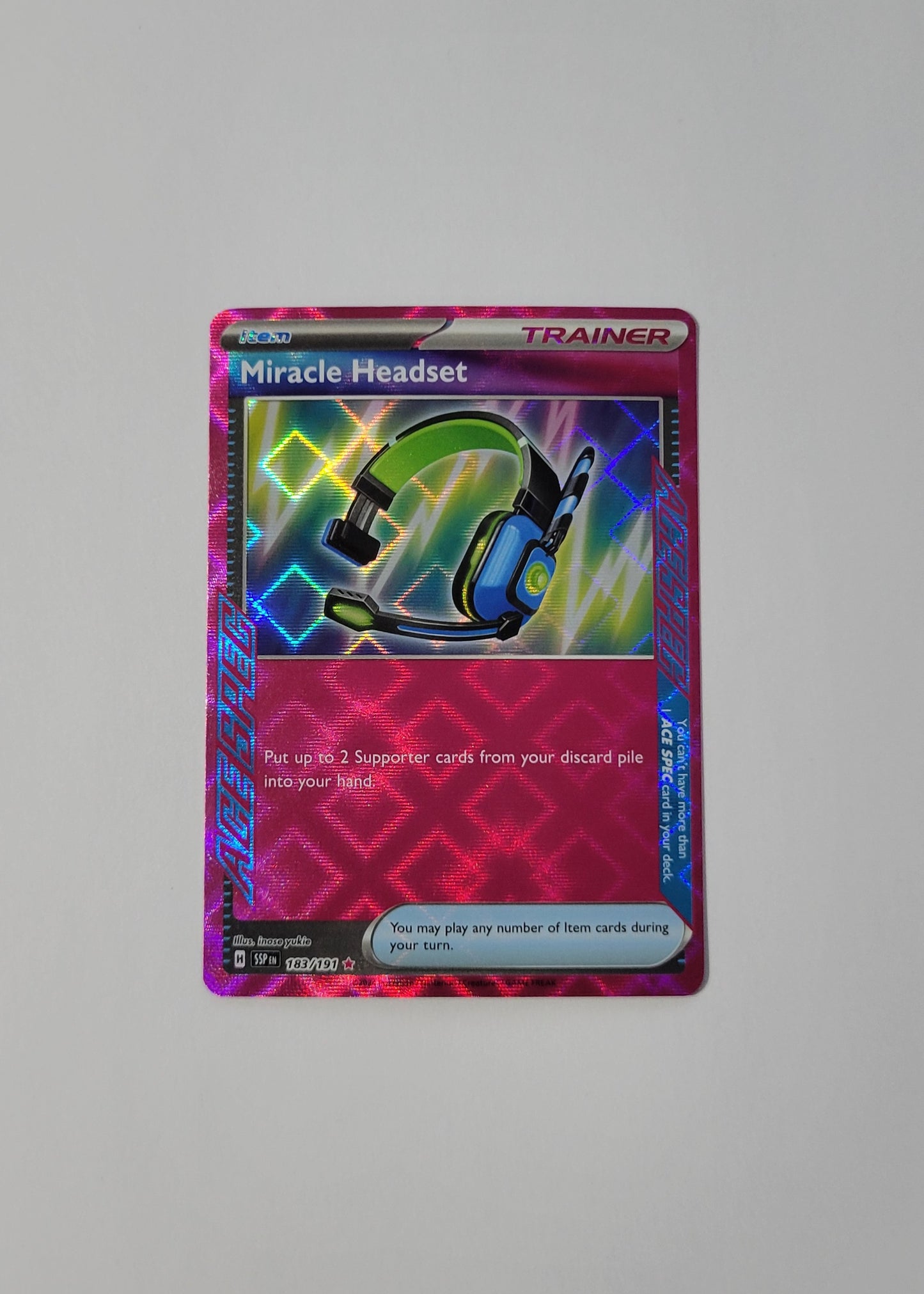 Miracle Headset 183/191 - Surging Sparks