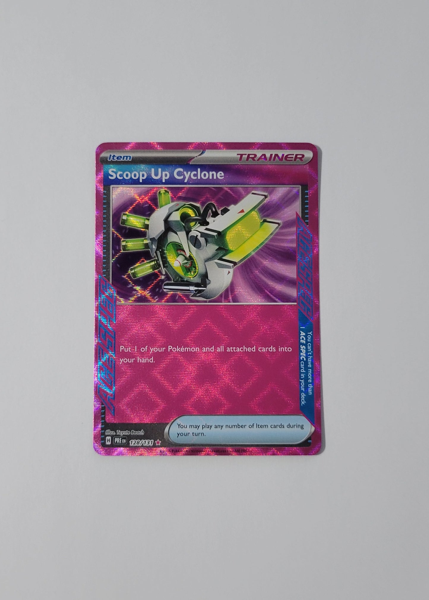 Scoop Up Cyclone 128/131 - Prismatic Evolutions