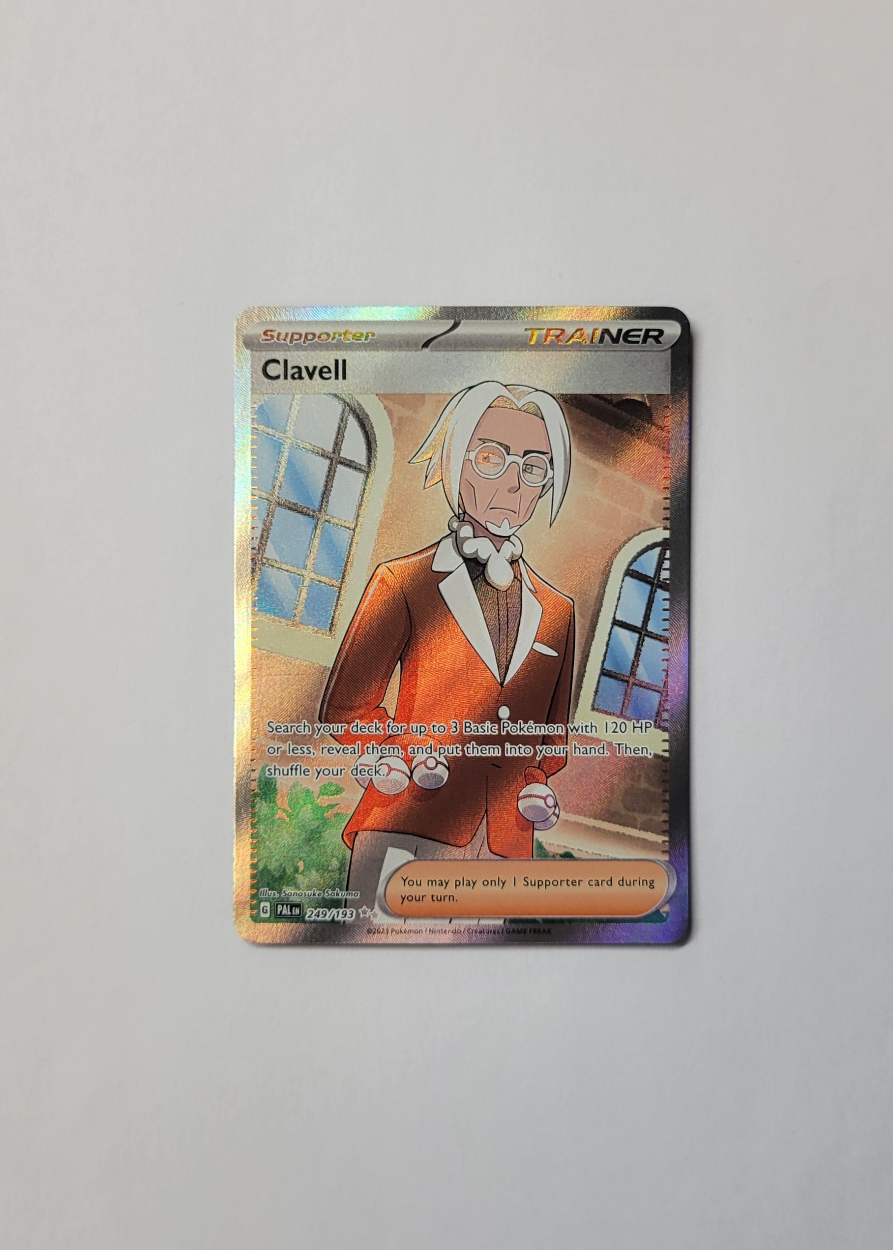 clavell pokemon card Clavell 249/193