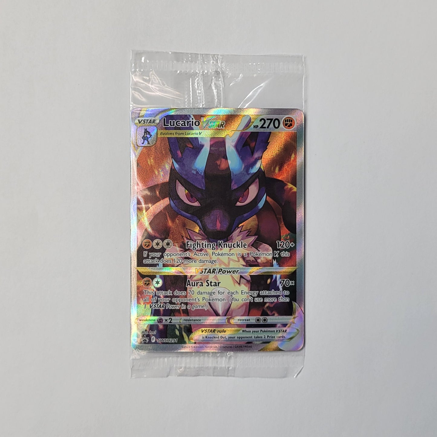 Lucario SWSH291 (Sealed) - Black Star Promo