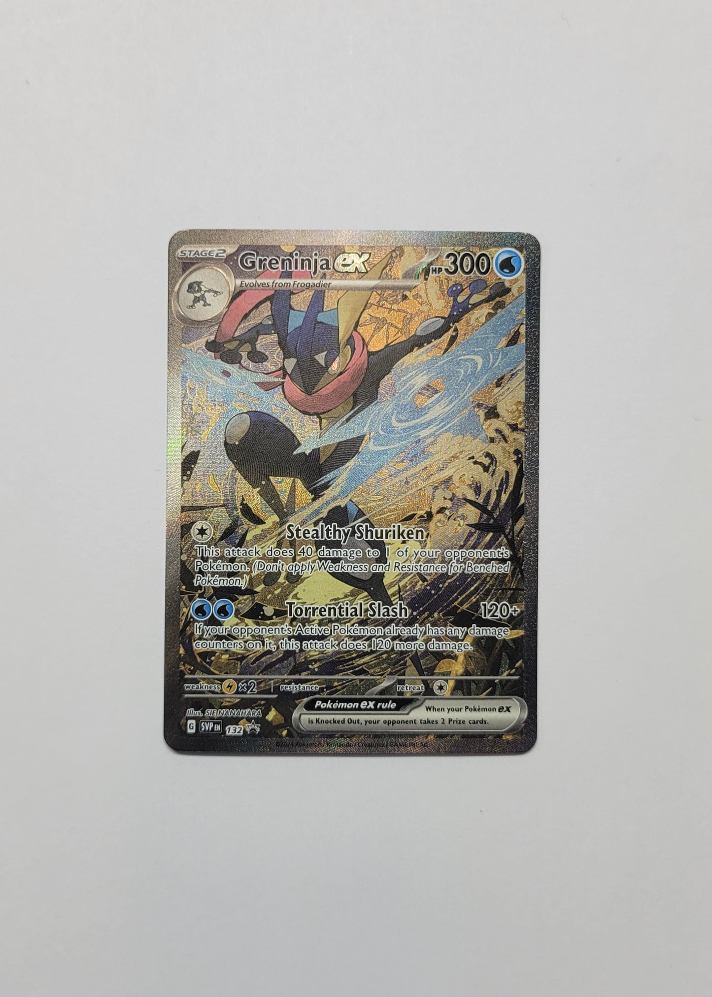 Greninja ex SVP132 - Black Star Promo
