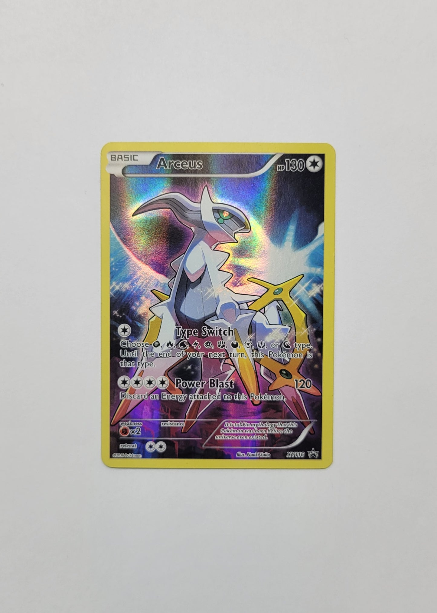Arceus XY116 - Black Star Promo