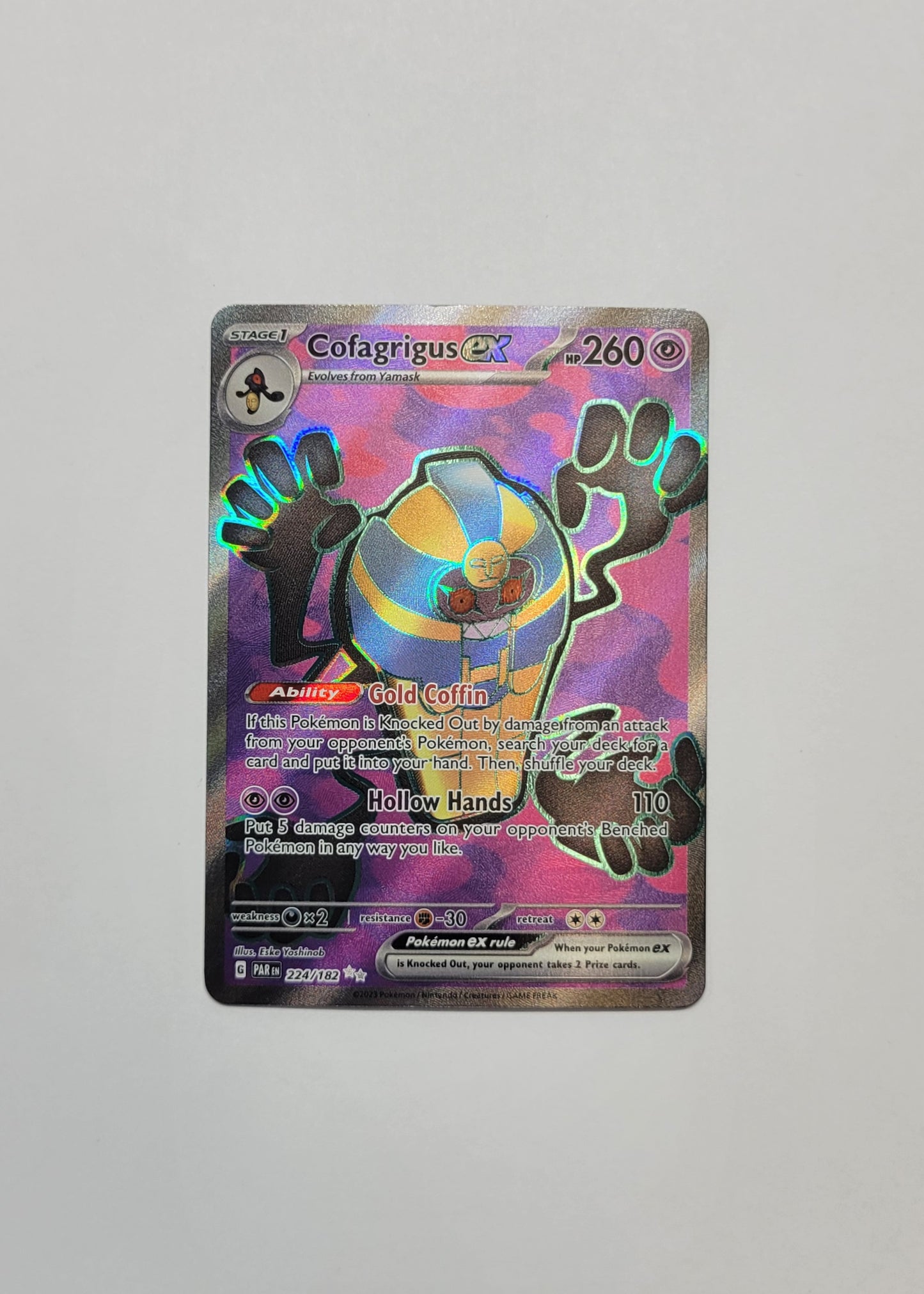 Cofagrigus ex 224/182 - Paradox Rift