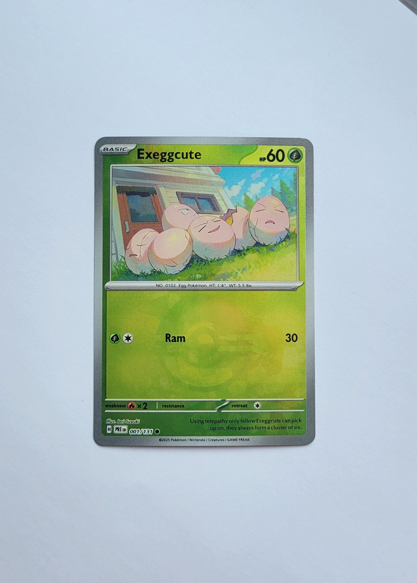 Exeggcute 001/131 (Poké Ball) - Prismatic Evolutions