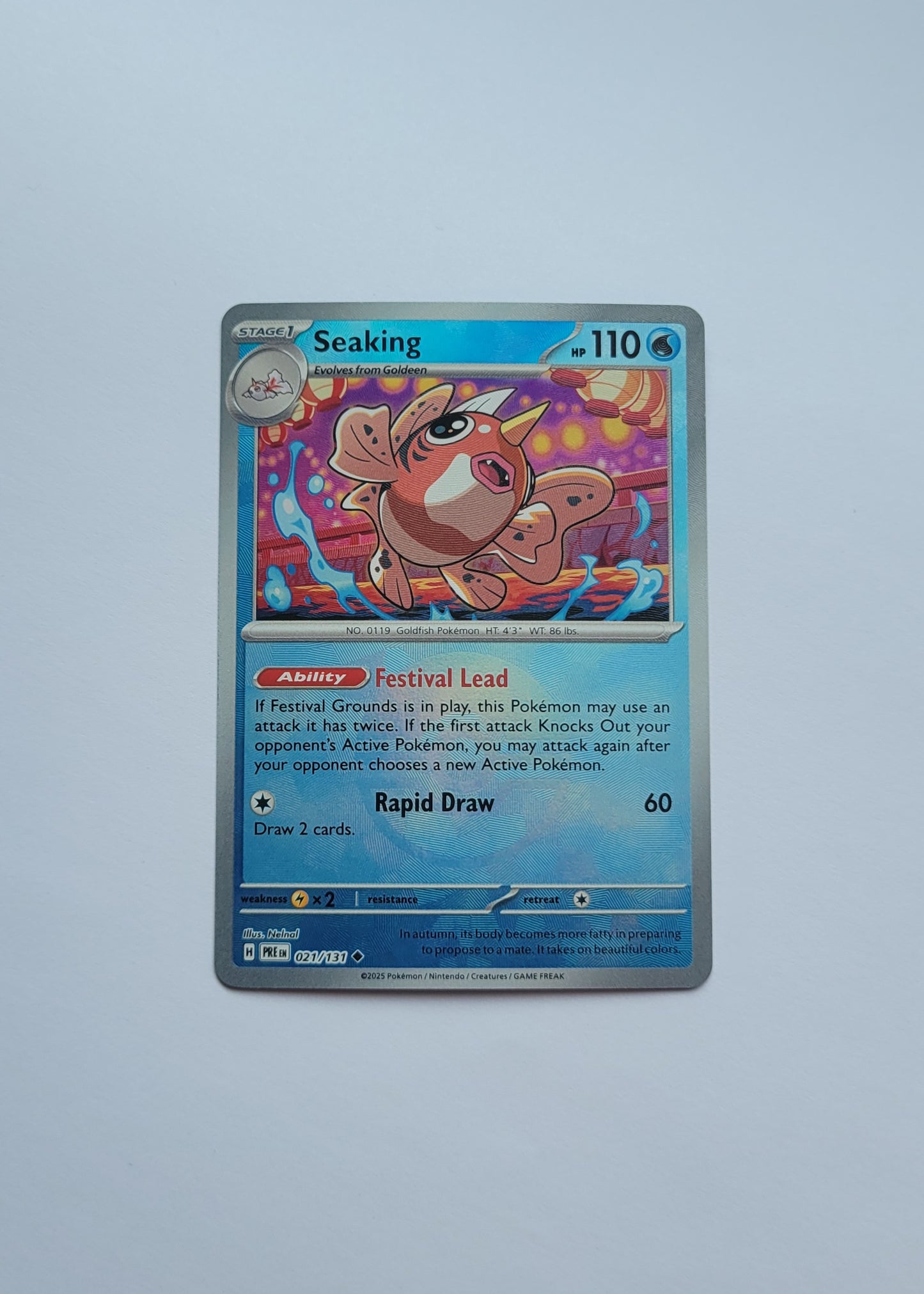 Seaking 021/131 (Poké Ball) - Prismatic Evolutions