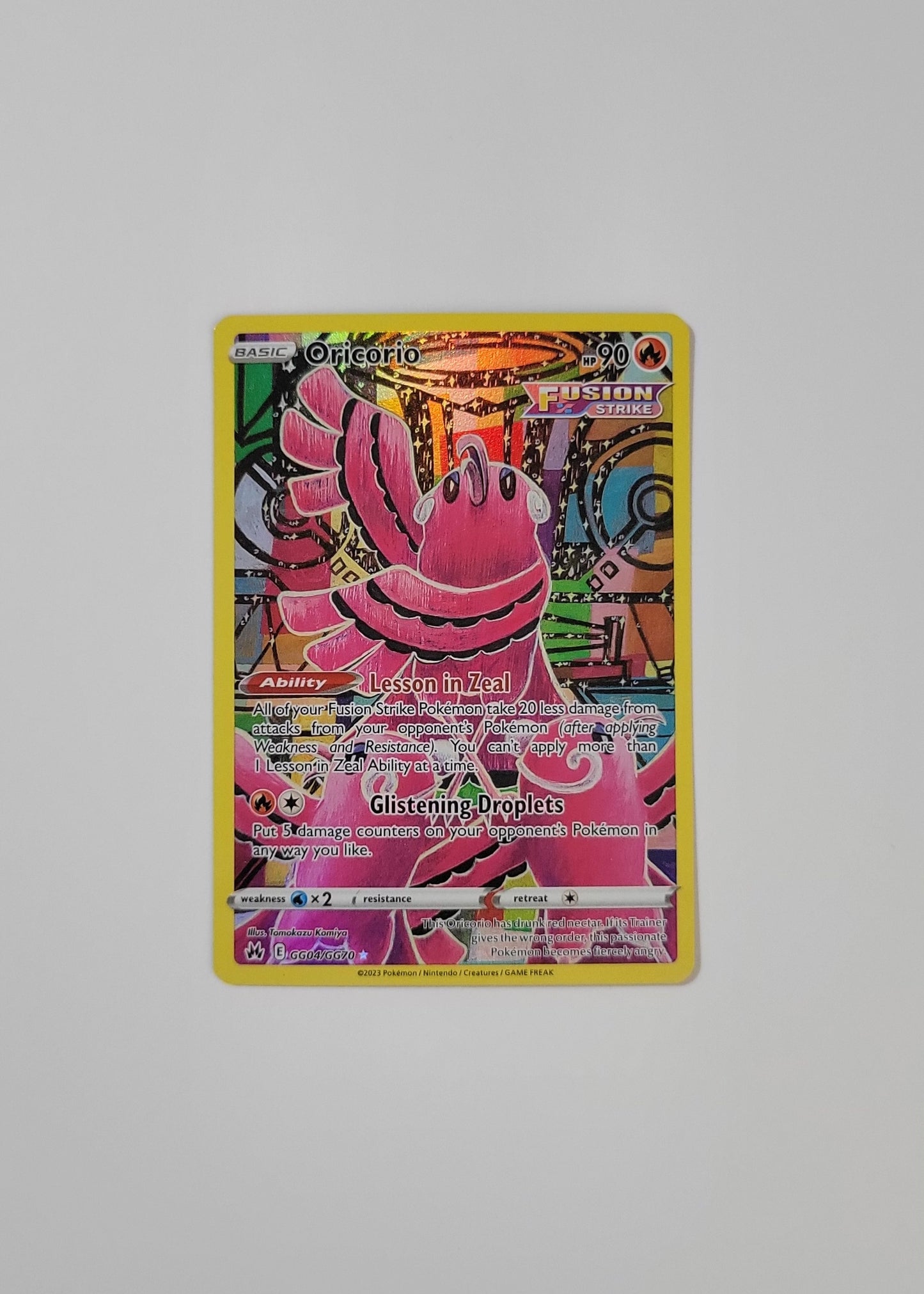 Oricorio GG04/GG70 - Crown Zenith: Galarian Gallery