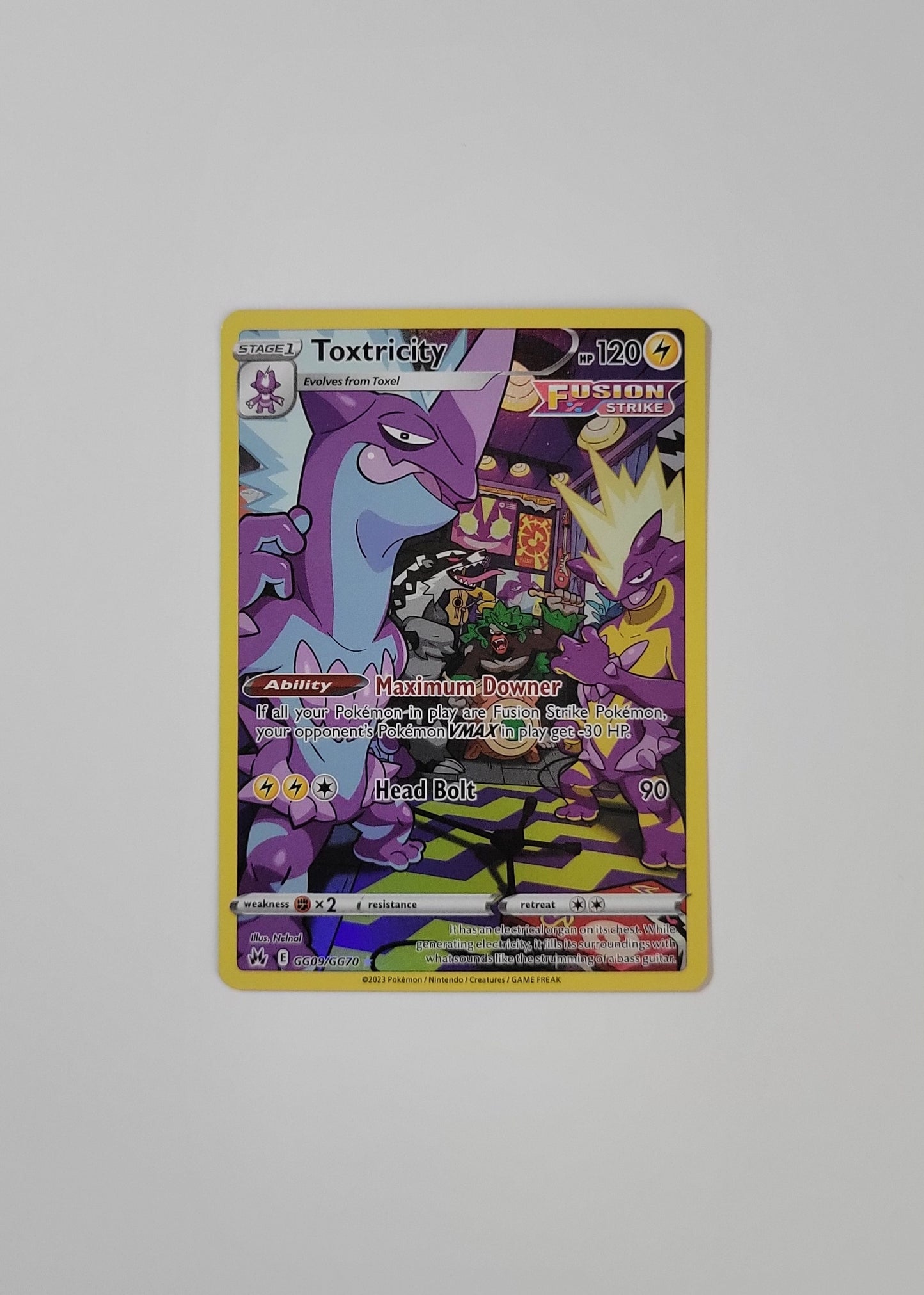 Toxtricity GG09/GG70 - Crown Zenith: Galarian Gallery