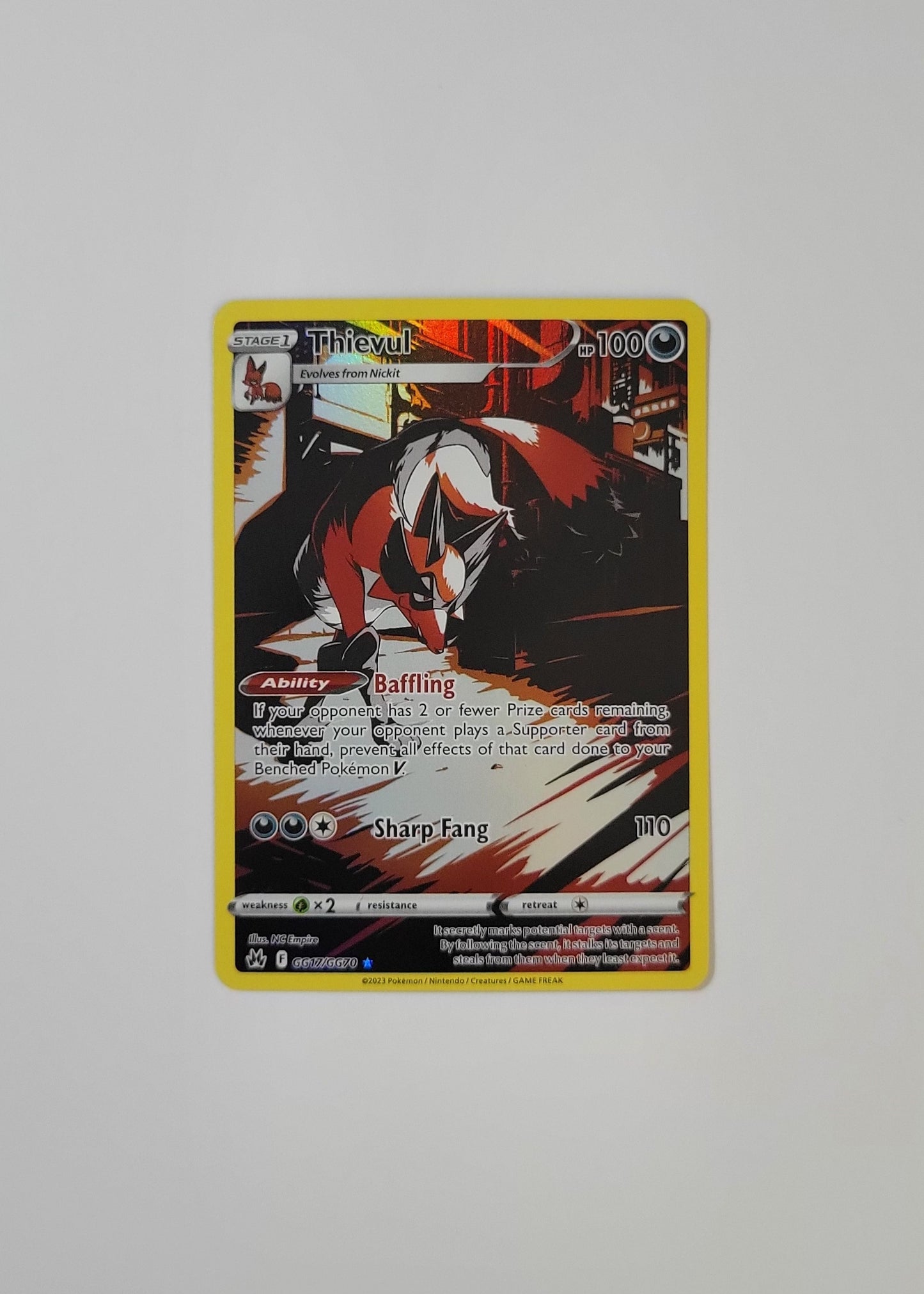 Thievul GG17/GG70 - Crown Zenith: Galarian Gallery