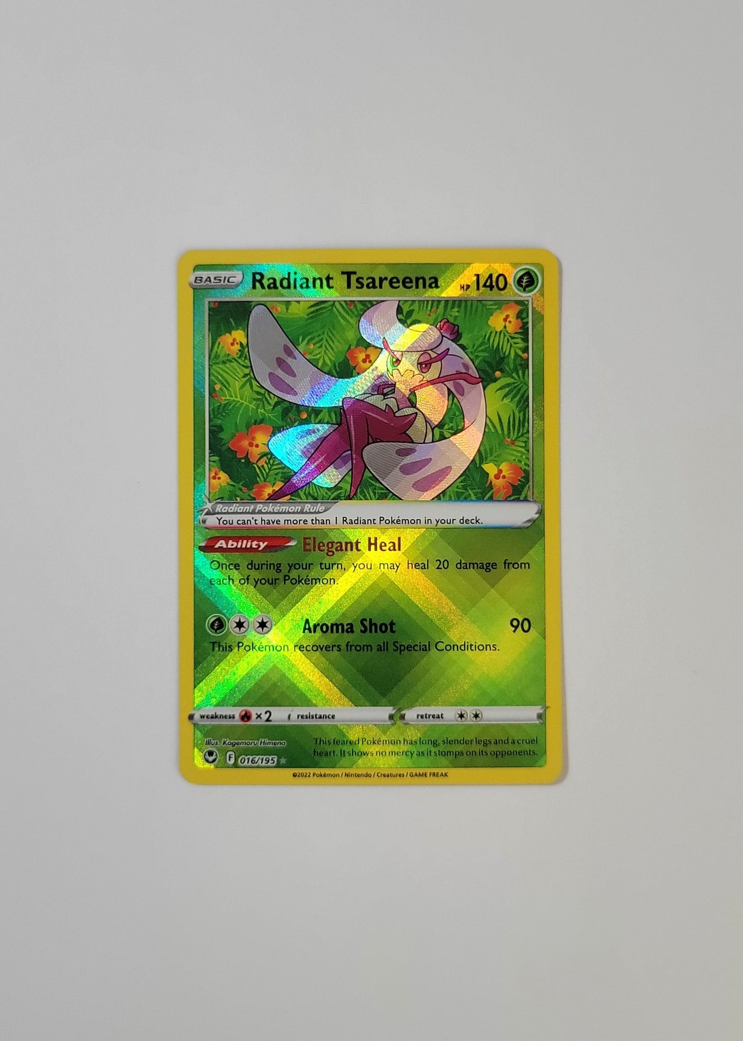 Radiant Tsareena 016/195 - Silver Tempest