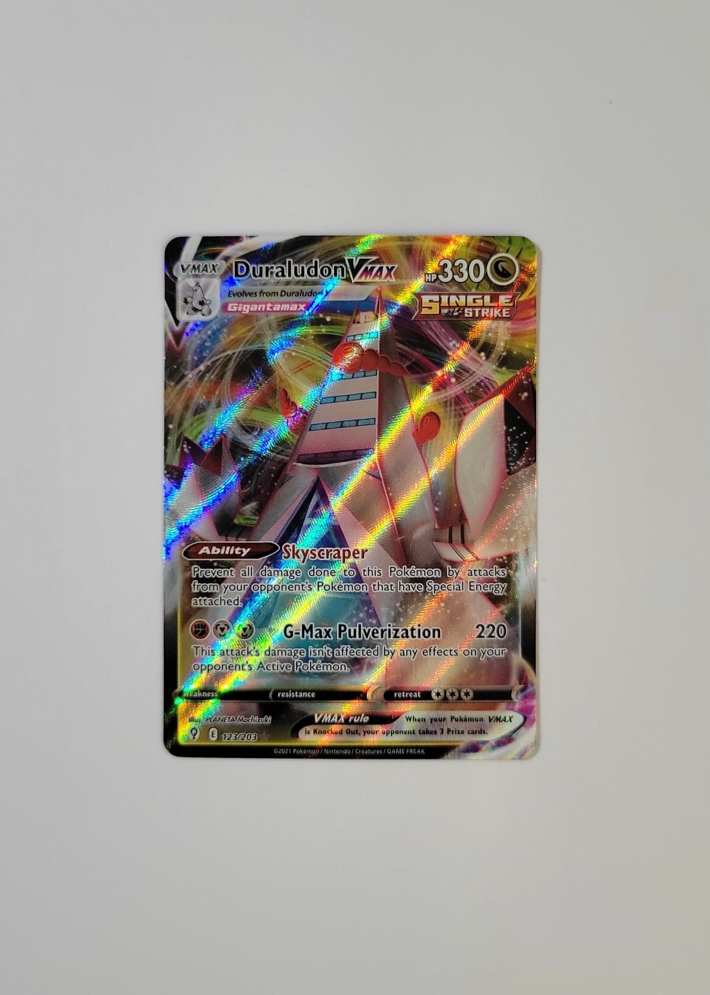 Duraludon VMAX 123/203 - Evolving Skies