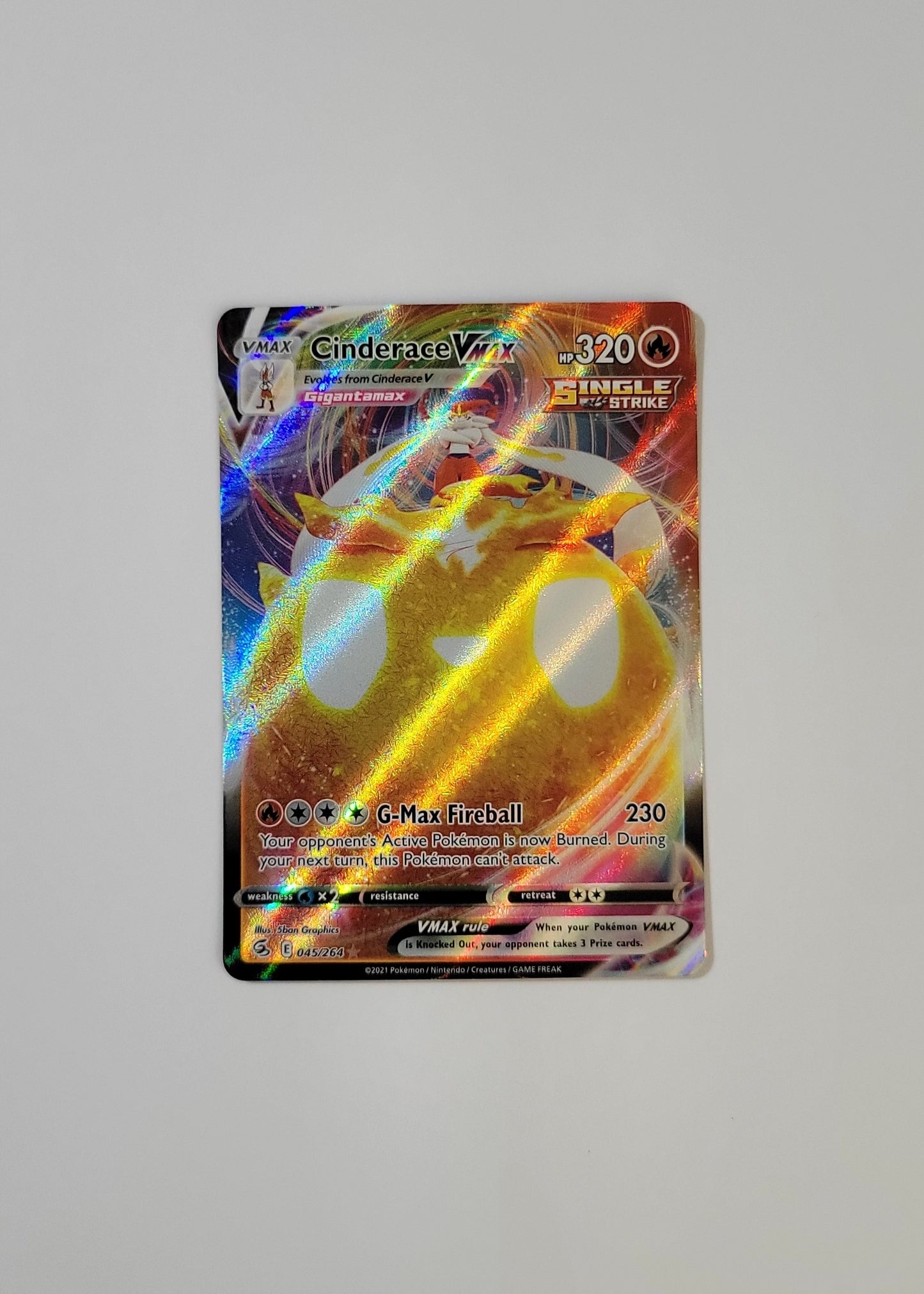 Cinderace VMAX 045/264 - Fusion Strike