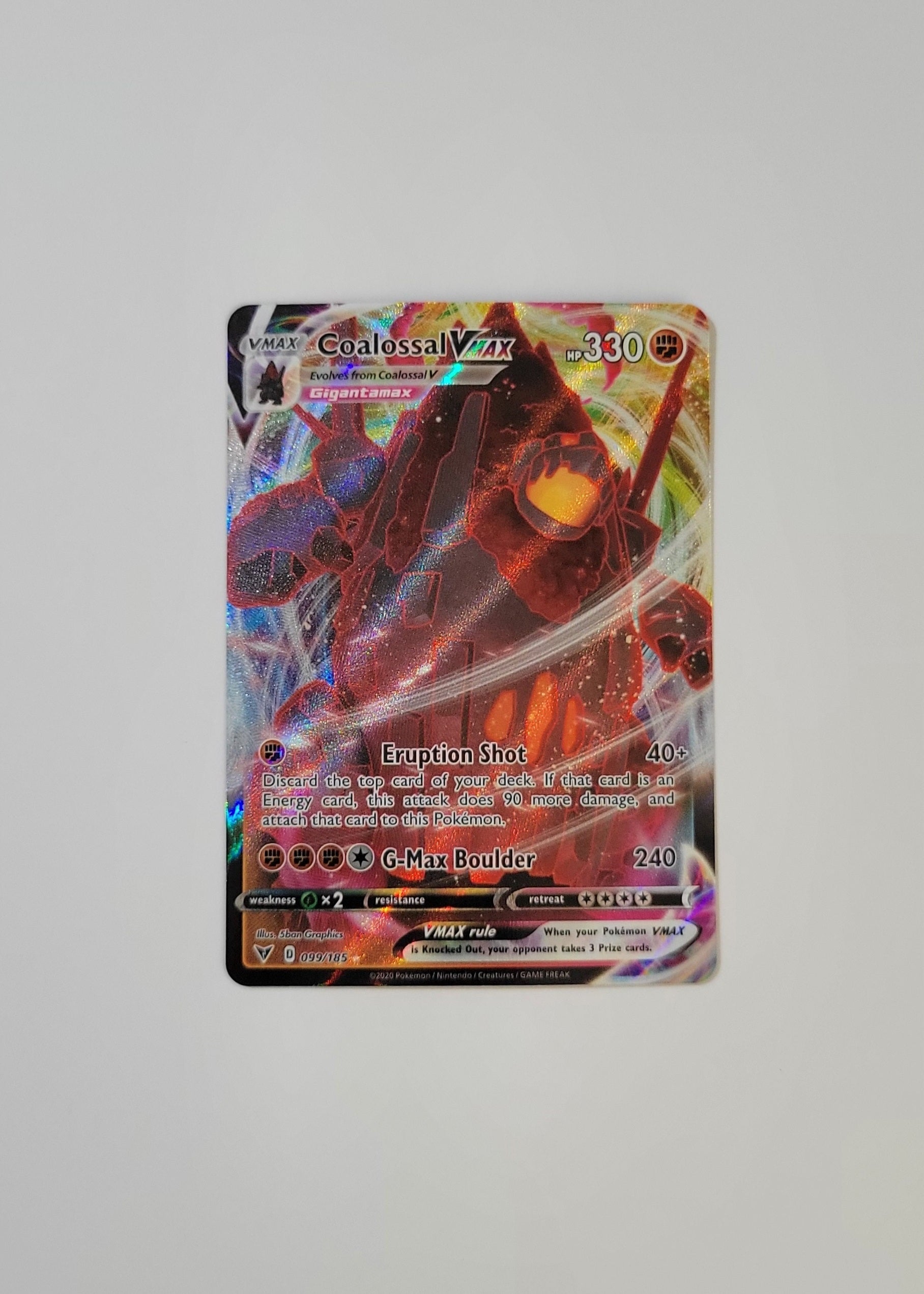 Coalossal VMAX 099/185 - Vivid Voltage  Level Up Games