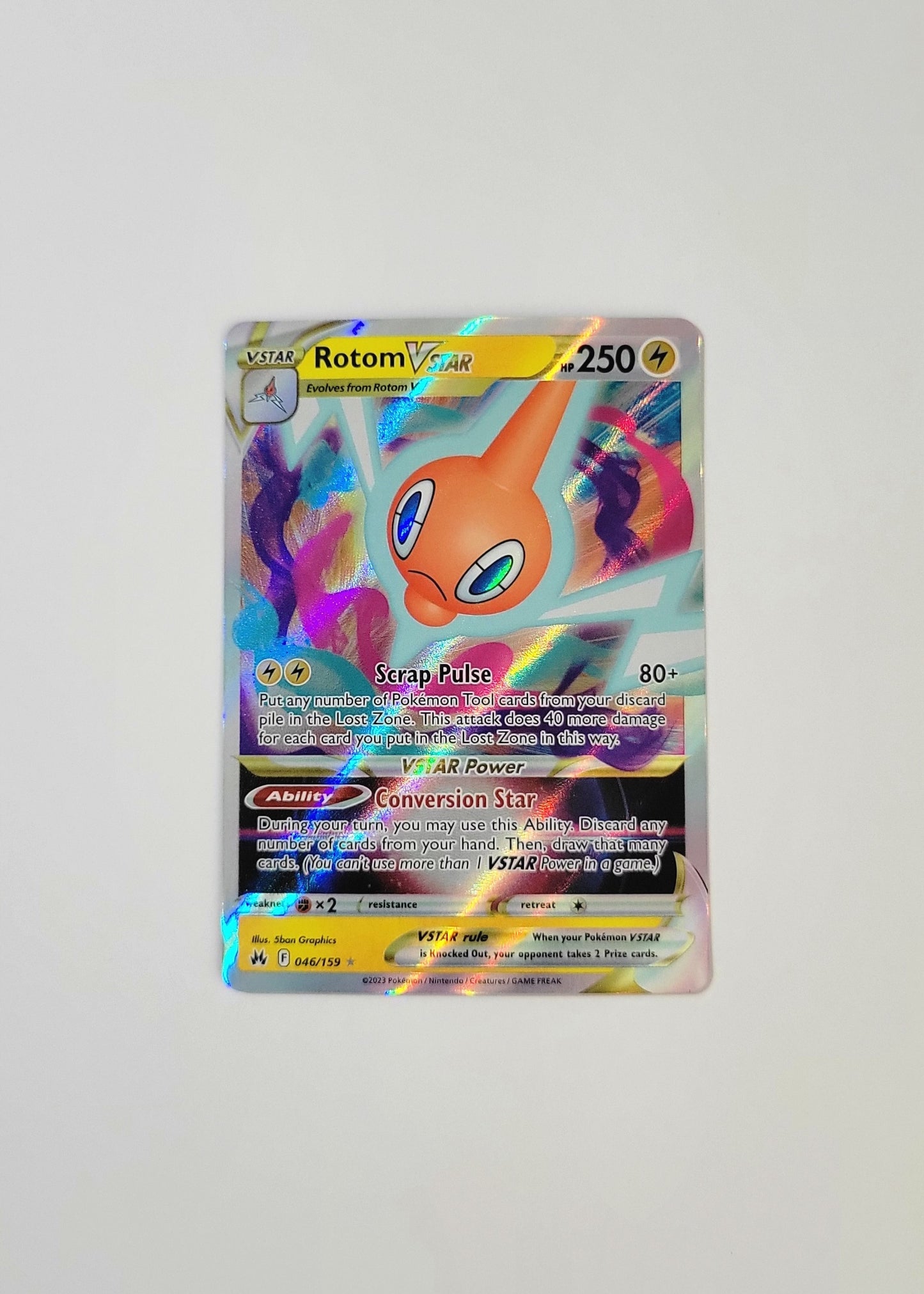 Rotom VSTAR 046/159 - Crown Zenith