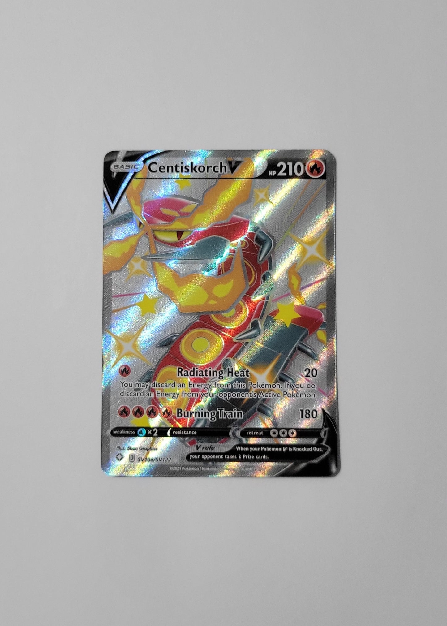 Centiskorch V SV108/SV122 - Shining Fates: Shiny Vault