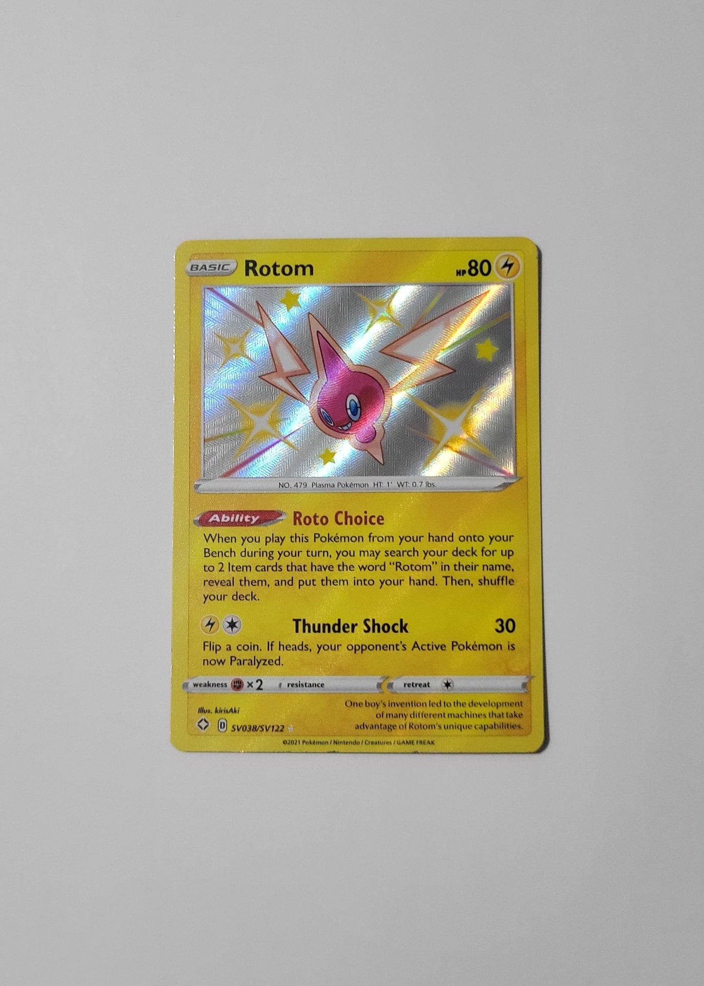 Rotom SV038/SV122 - Shining Fates: Shiny Vault