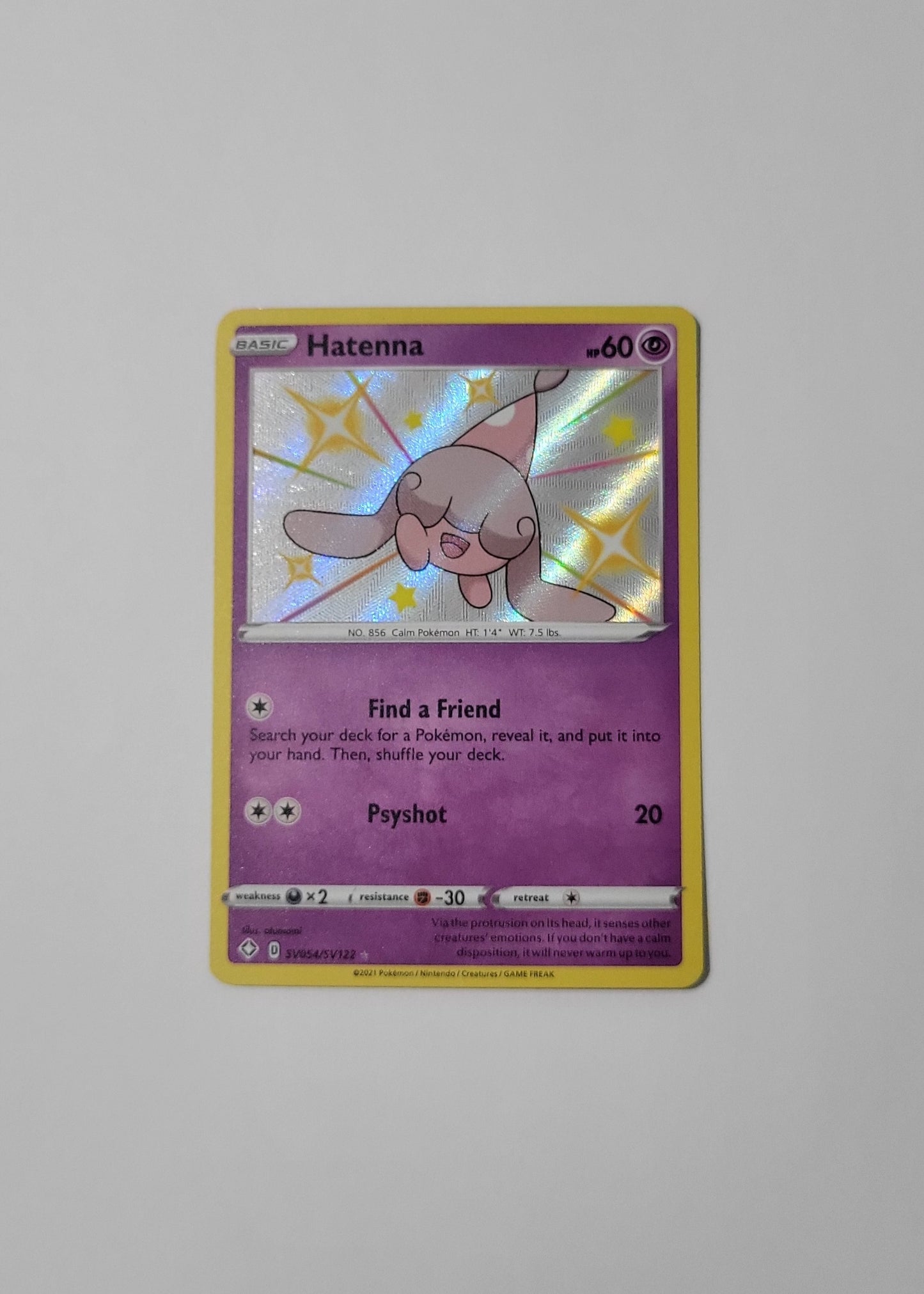 Hatenna SV054/SV122 - Shining Fates: Shiny Vault