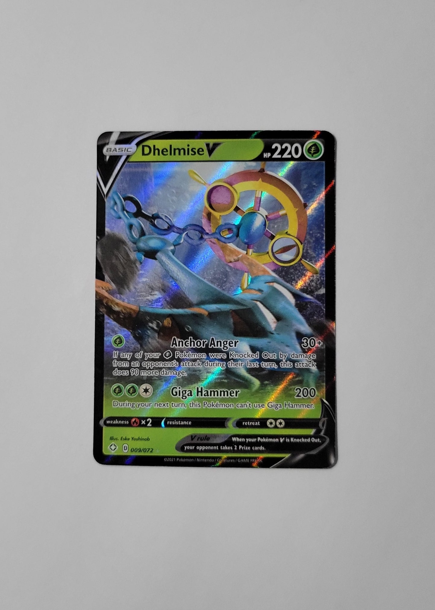 Dhelmise V 009/072 - Shining Fates