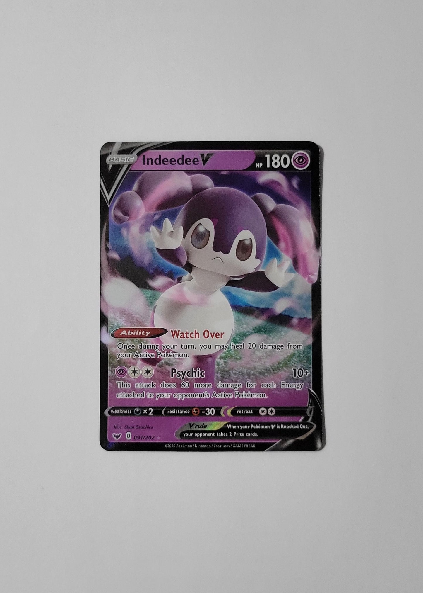 Indeedee V 091/202 - Sword & Shield