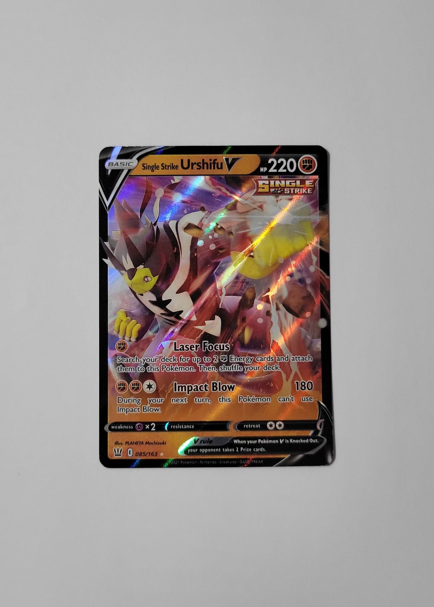 Single Strike Urshifu V 085/163 - Battle Styles