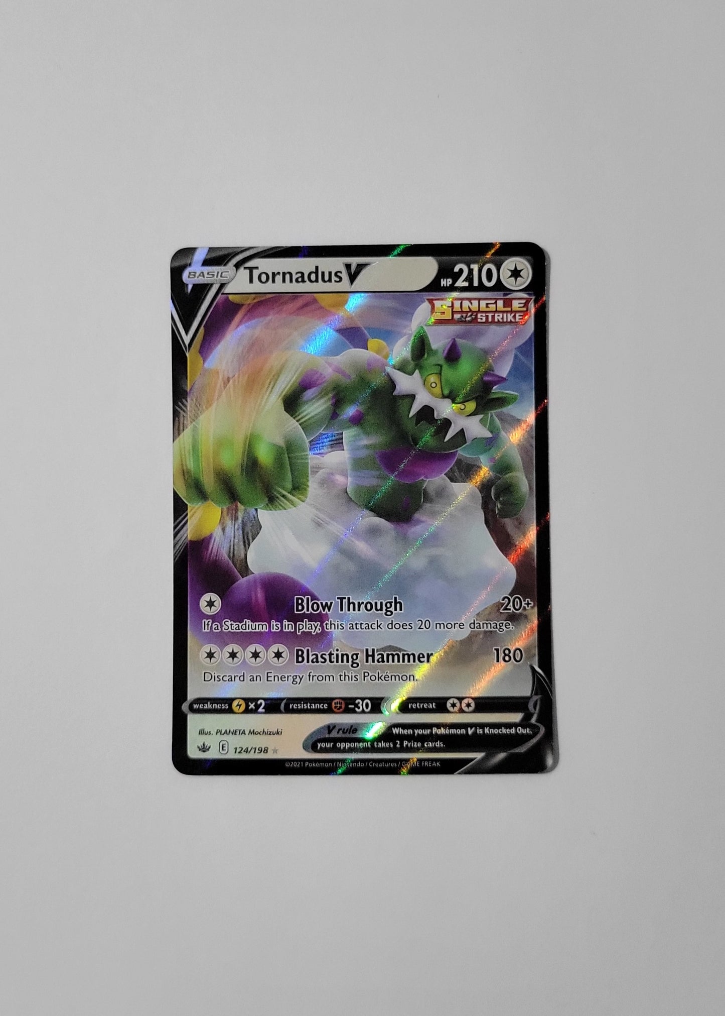 Tornadus V 124/198 - Chilling Reign