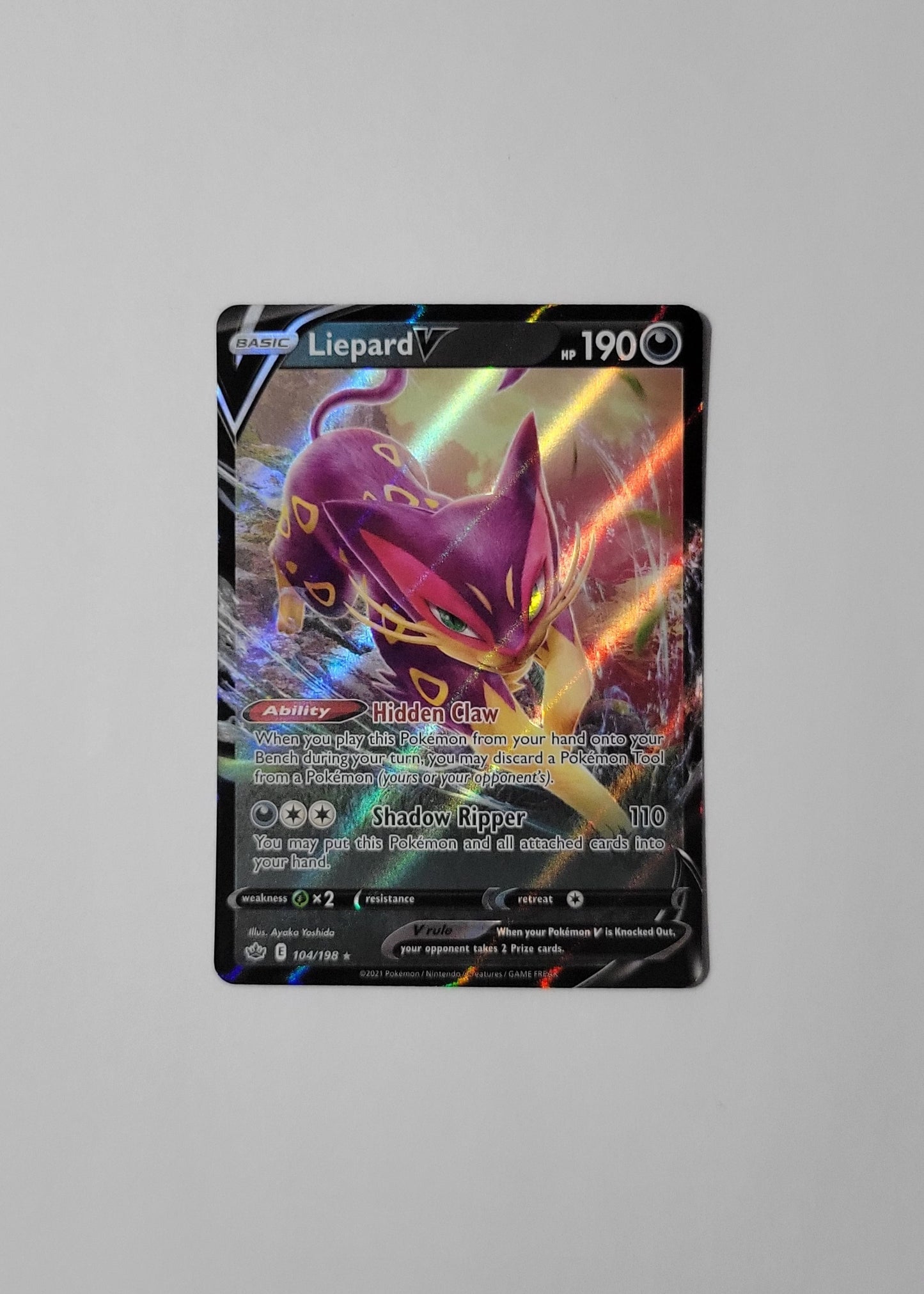 Liepard V 104/198 - Chilling Reign