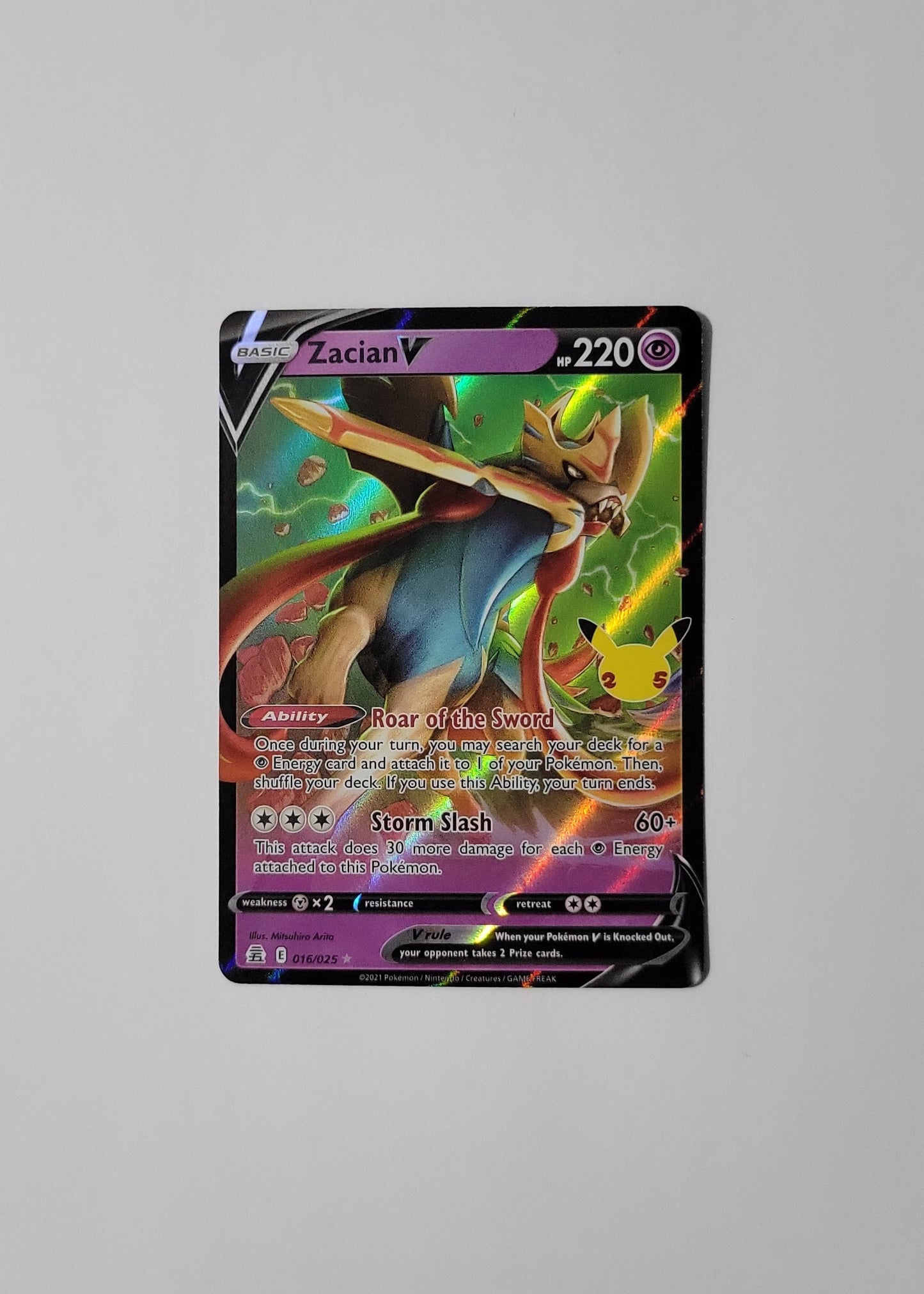 Zacian V 016/025 - Celebrations