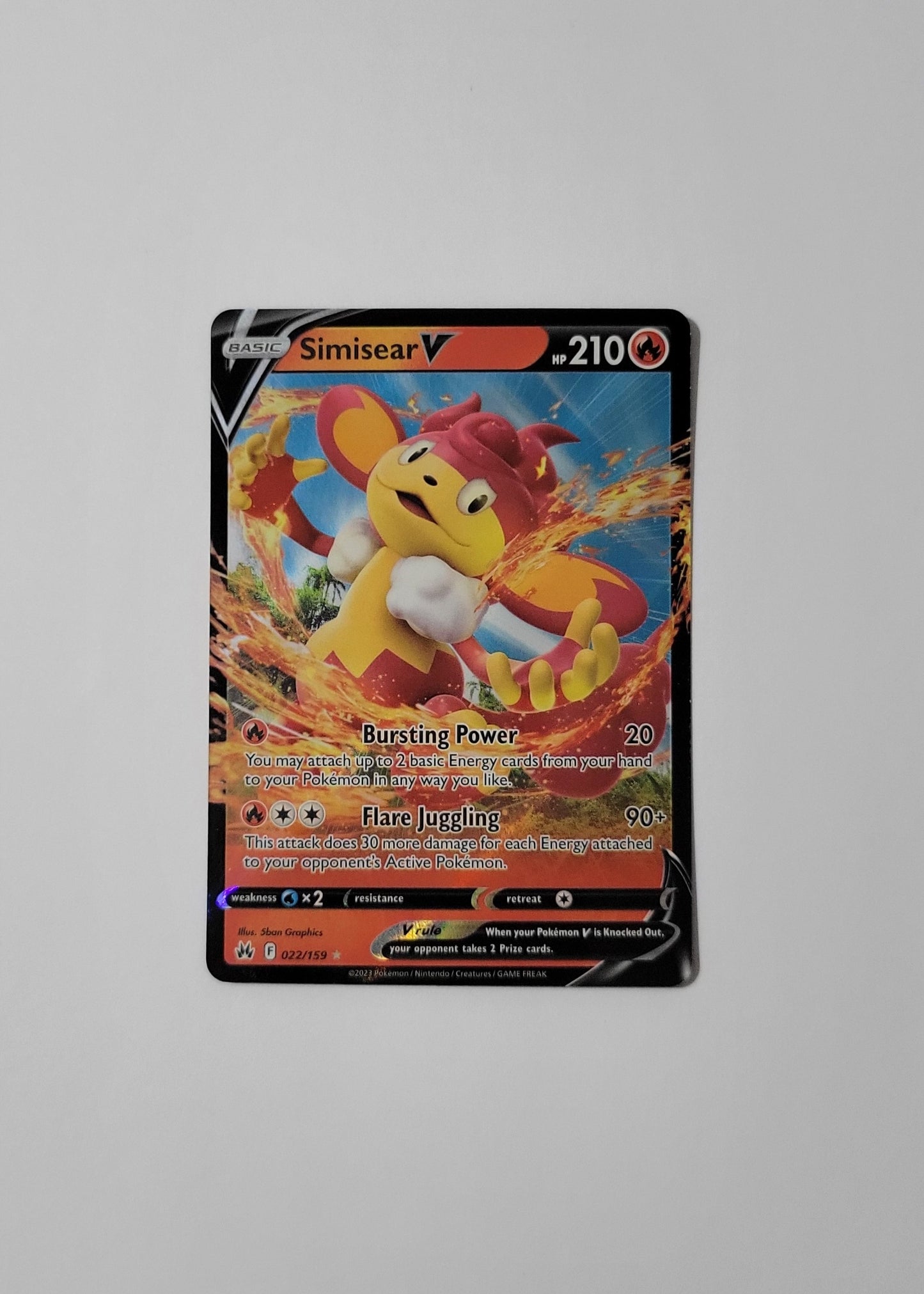 Simisear V 022/159 - Crown Zenith