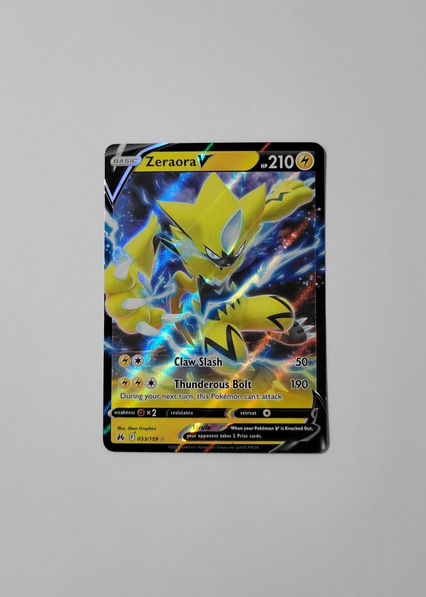 Zeraora V 053/159 - Crown Zenith