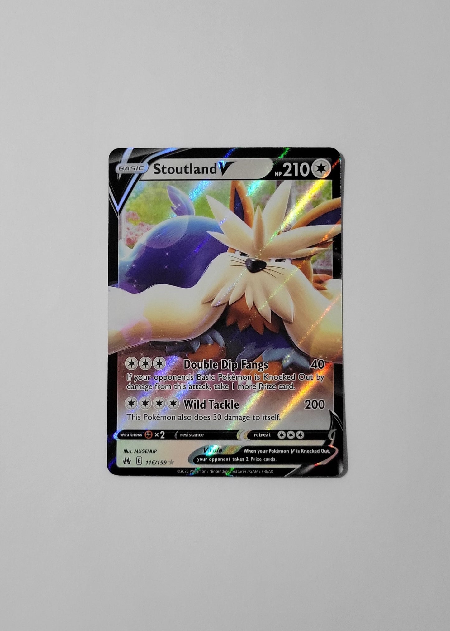 Stoutland V 116/159 - Crown Zenith