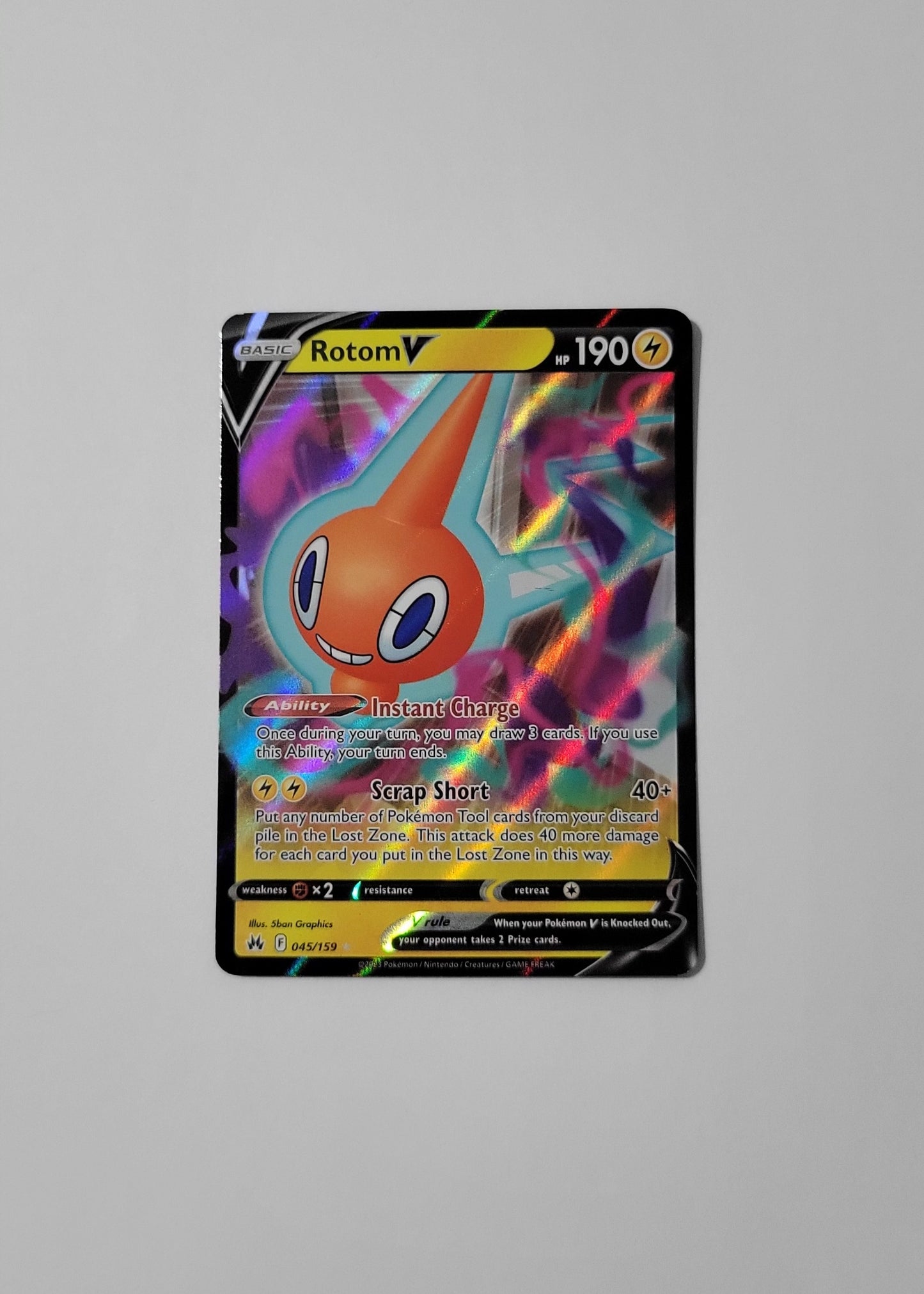 Rotom V 045/159 - Crown Zenith