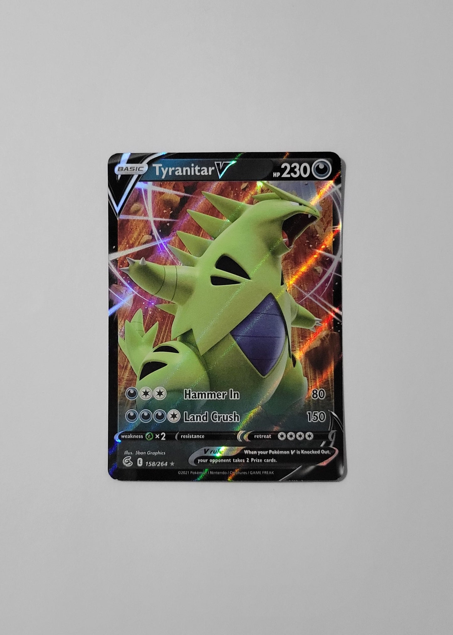 Tyranitar V 158/264 - Fusion Strike