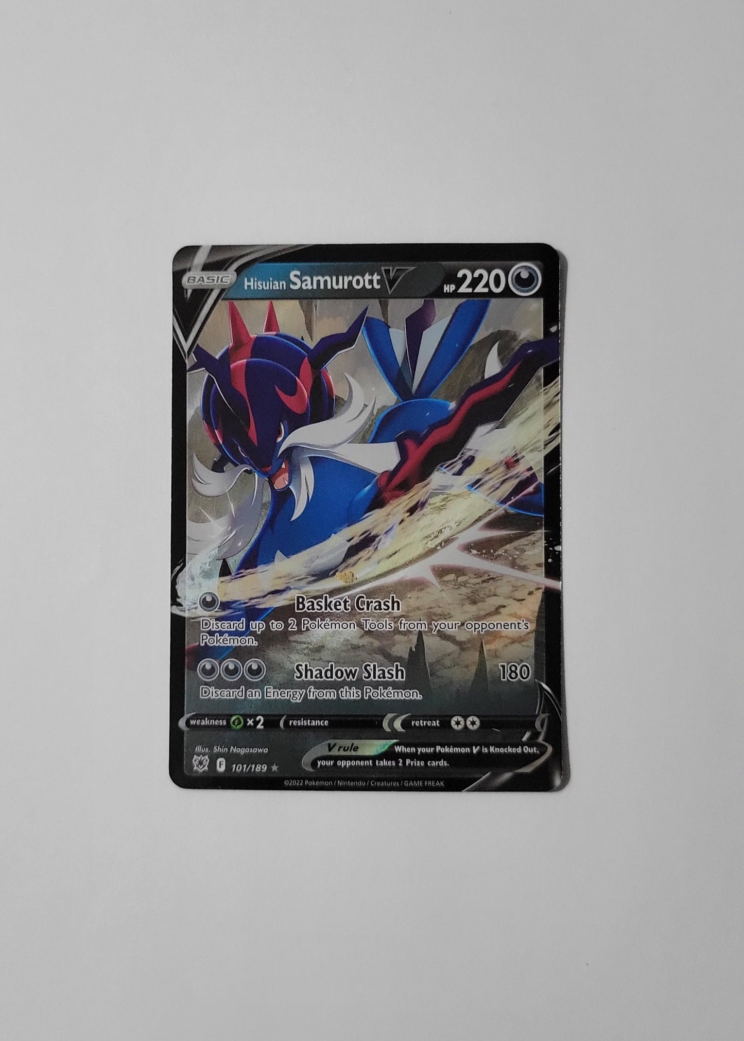 Hisuian Samurott V 101/189 - Astral Radiance