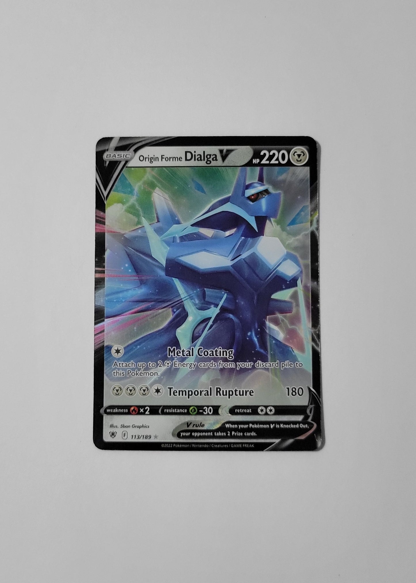 Origin Forme Dialga V 113/189 - Astral Radiance