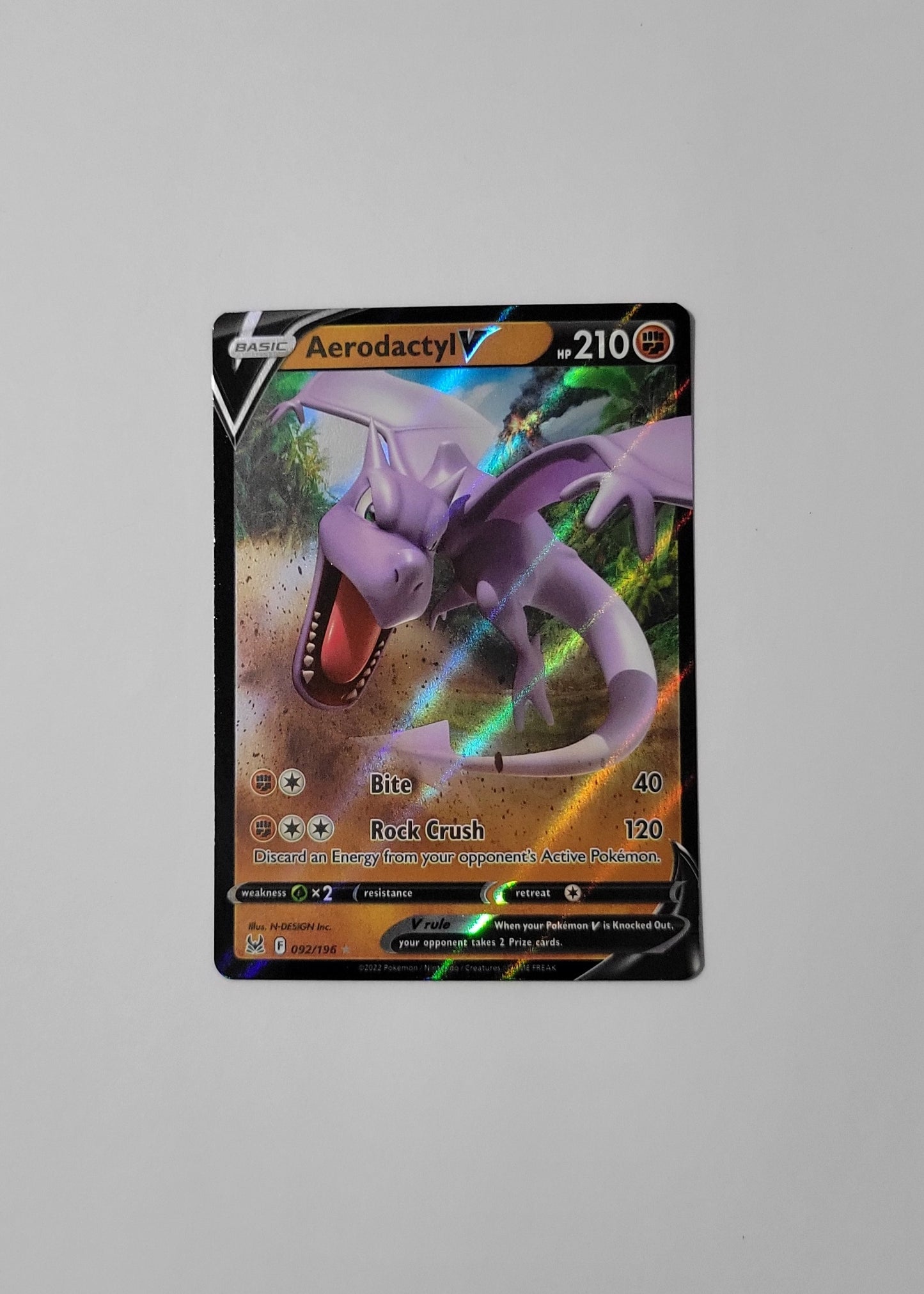 Aerodactyl V 092/196 - Lost Origin