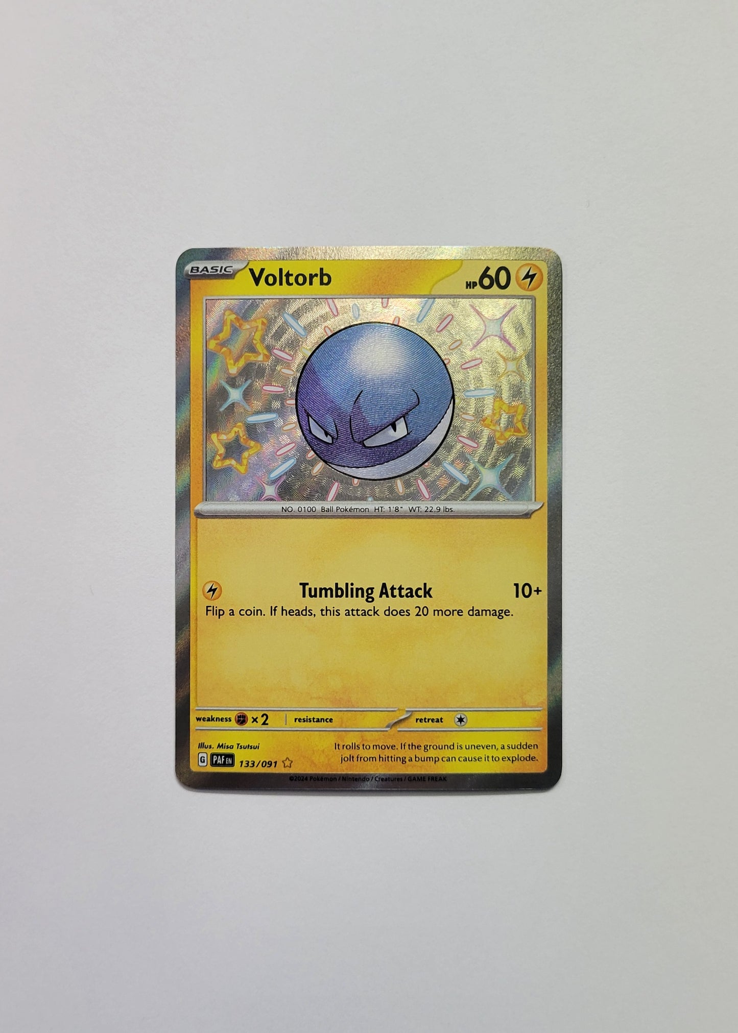 Voltorb 133/091 - Paldean Fates