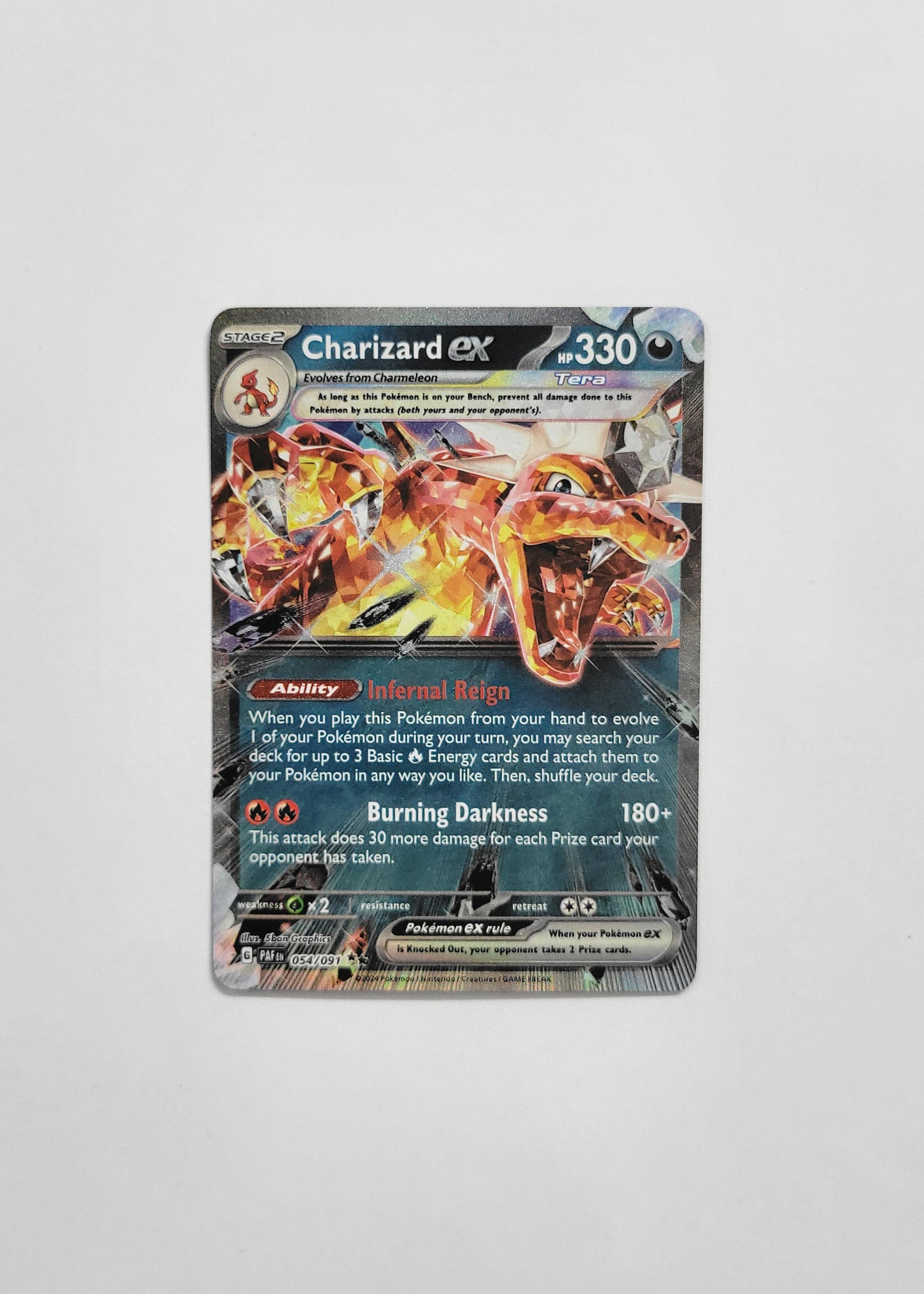 Charizard ex 054/091 - Paldean Fates