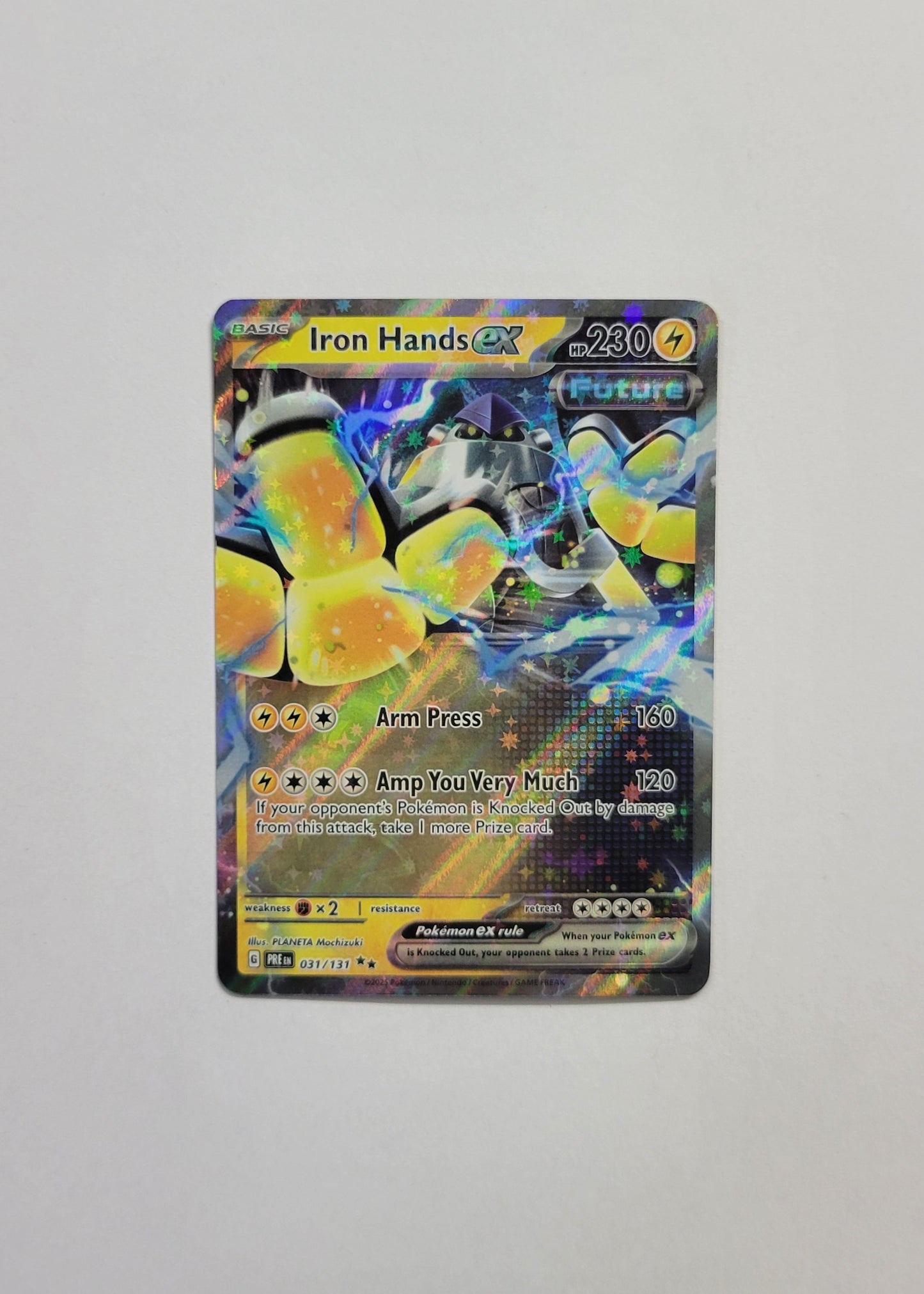 Iron Hands ex 031/131 - Prismatic Evolutions