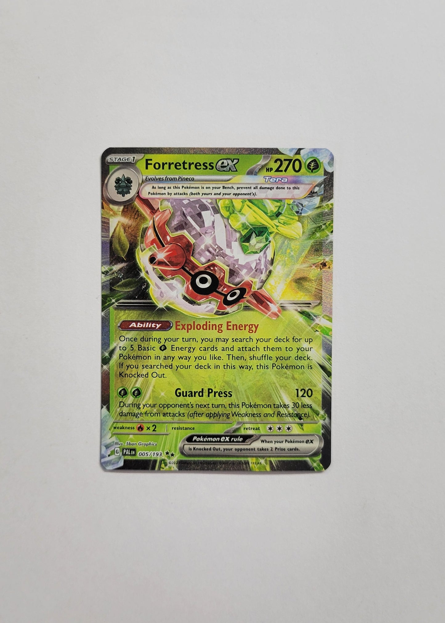 Forretress 005/193 - Paldea Evolved