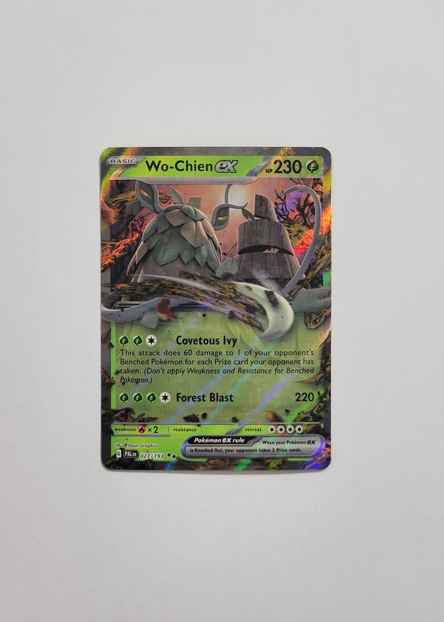 Wo-Chien ex 027/193 - Paldea Evolved