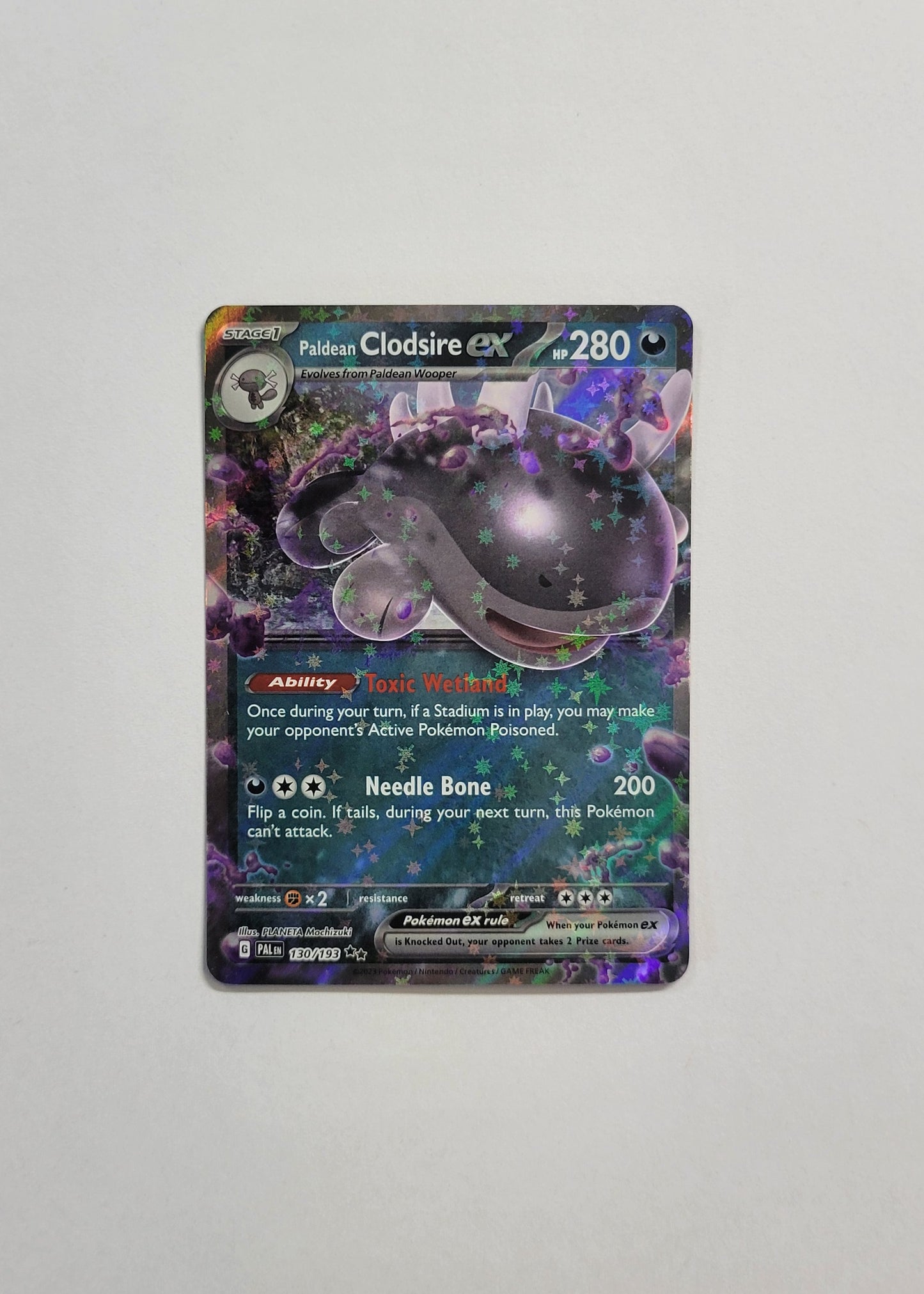 Paldean Clodsire ex 130/193 - Paldea Evolved