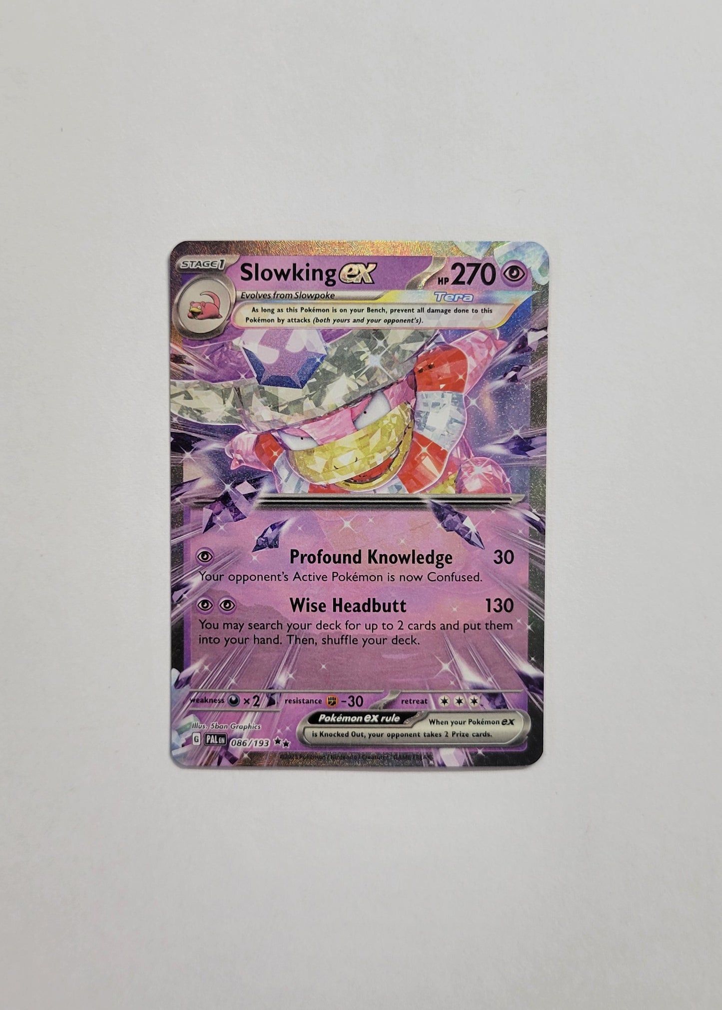 Slowking ex 086/193 - Paldea Evolved