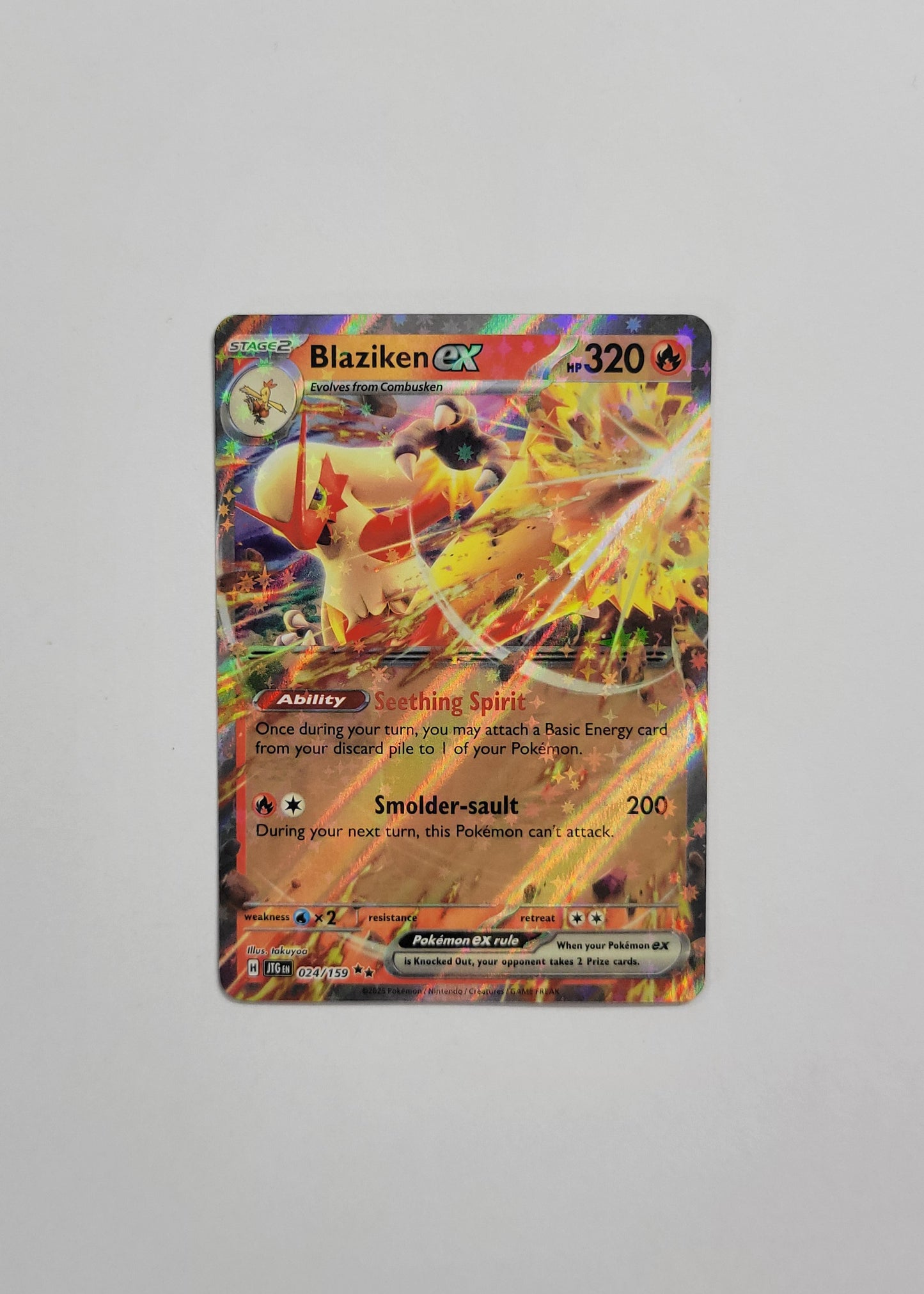 Blaziken ex 024/159 - Journey Together
